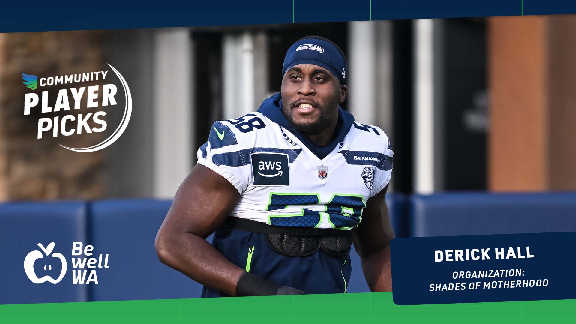 Community Player Picks - Derick Hall - Organization: Shades of Motherhood