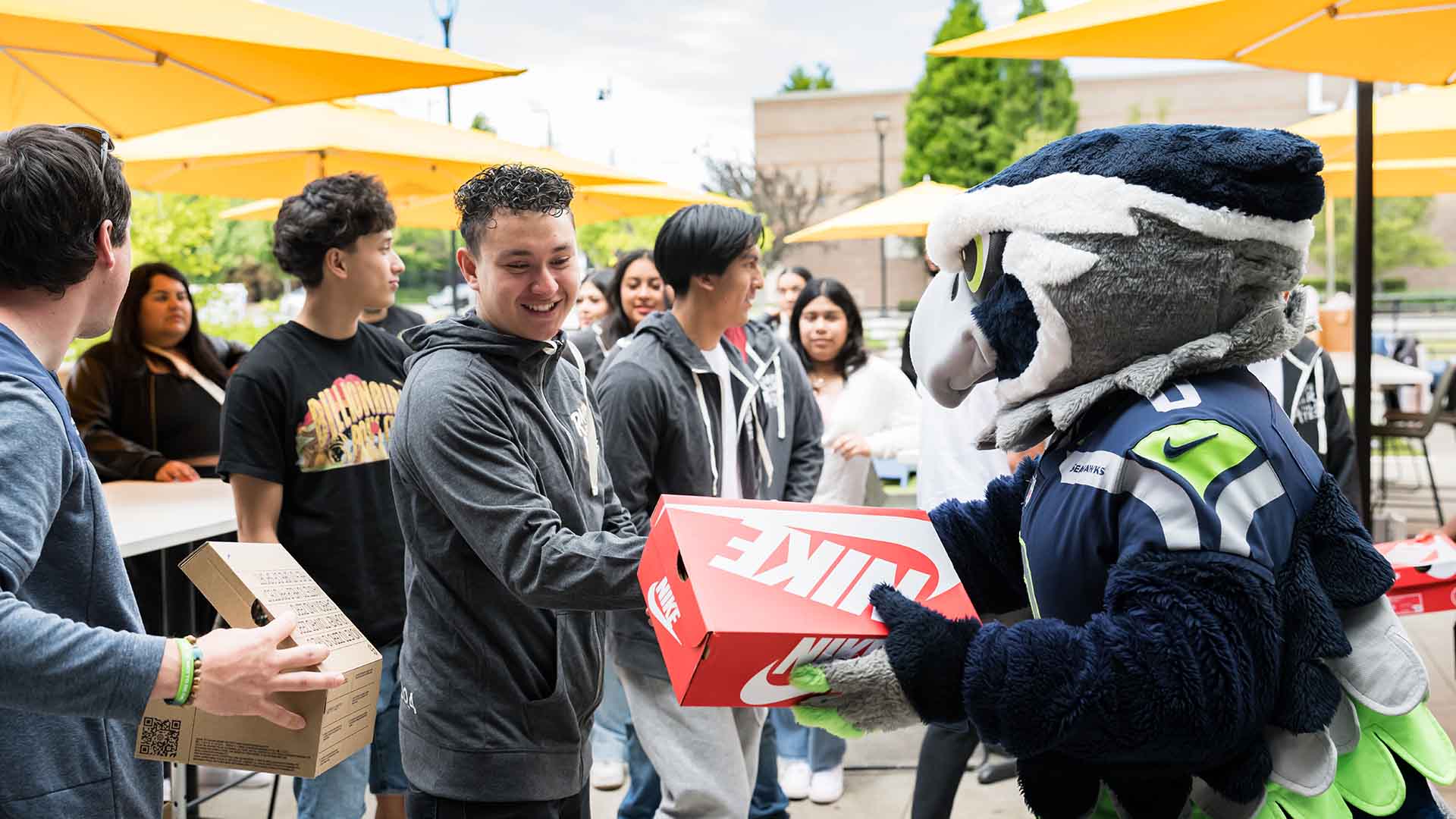 Seahawks Party at the Pier