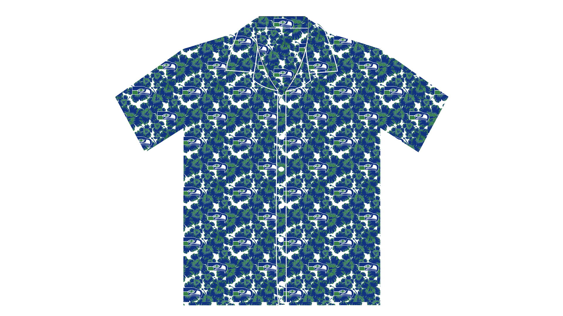 A Seahawks Aloha Shirt