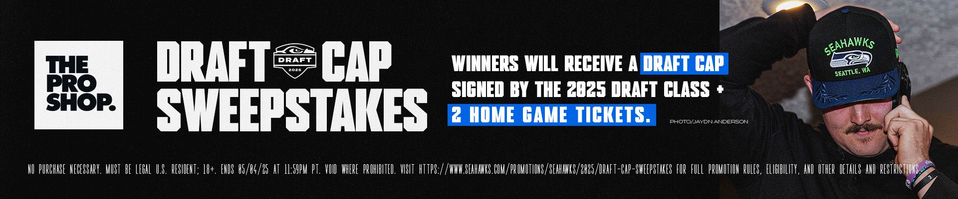 2025 Draft Cap Sweepstakes