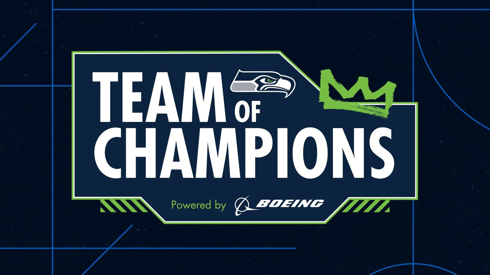 Seahawks Team of Champions Logo