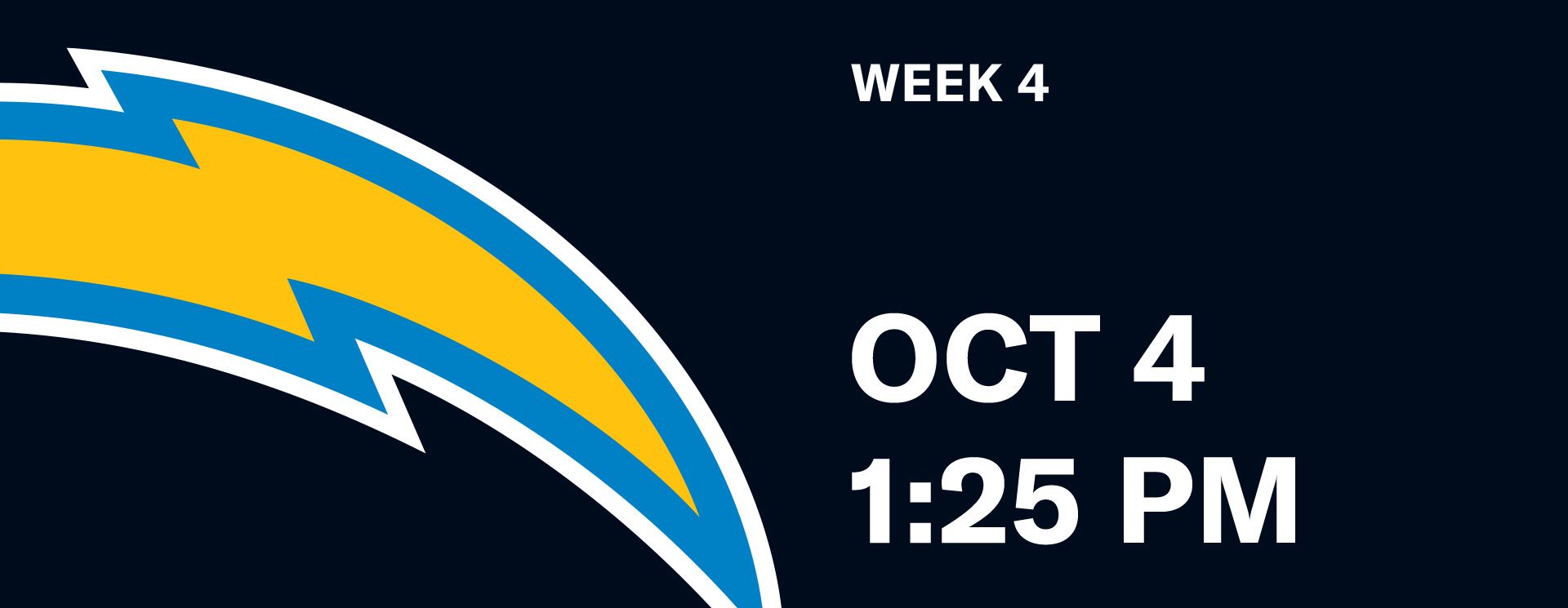 Week 4 - Los Angeles Chargers