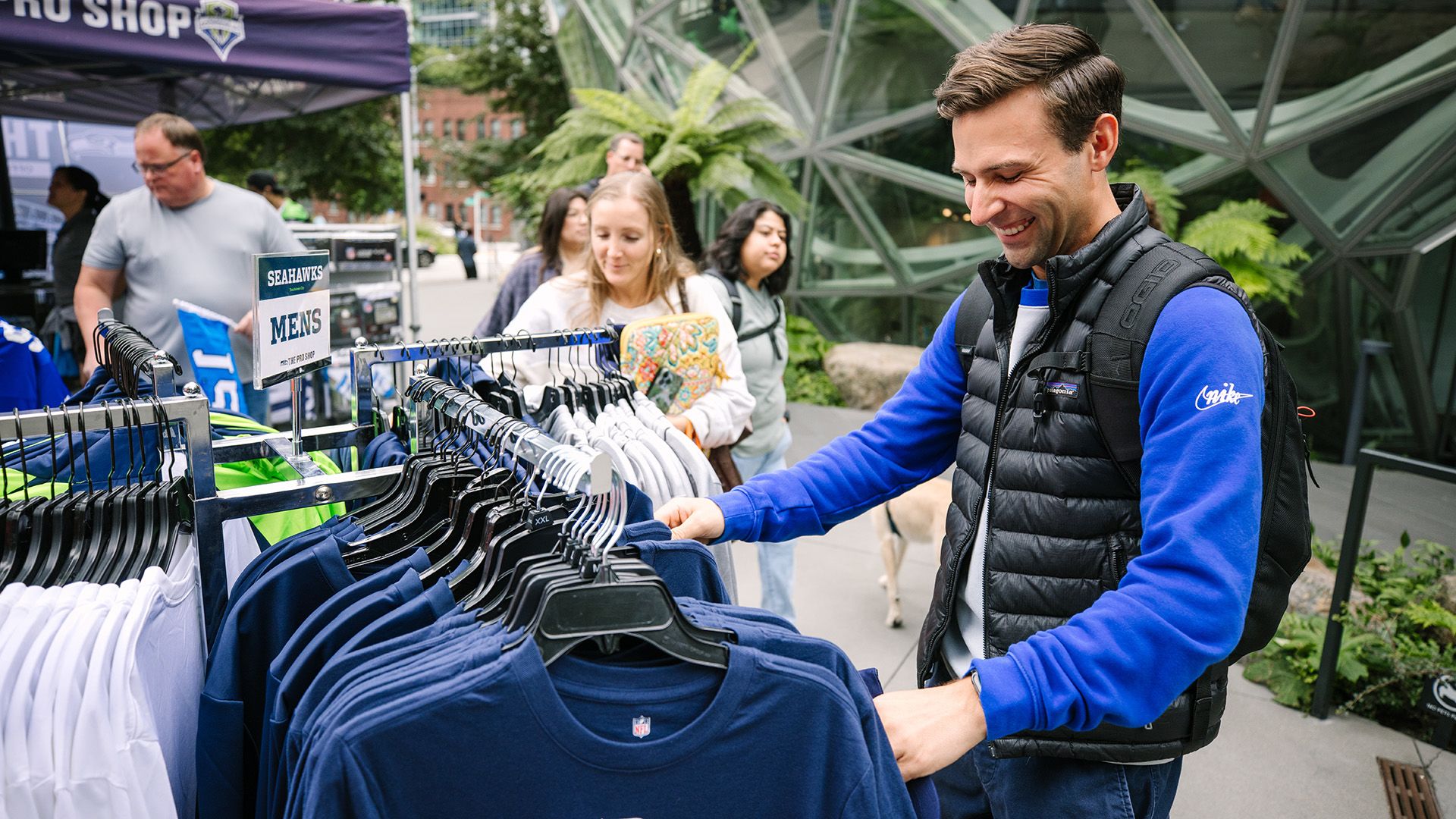 Seahawks Party at the Pier