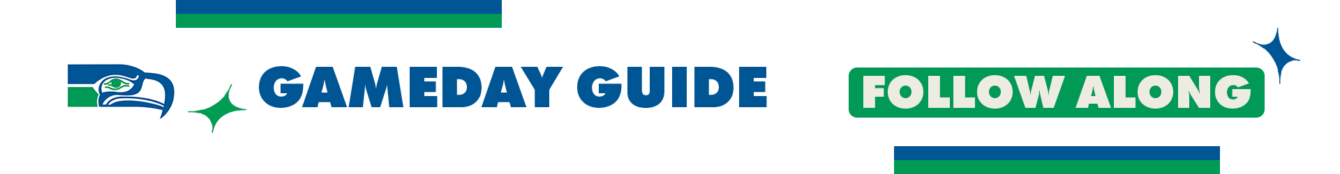 GAMEDAY GUIDE - FOLLOW ALONG
