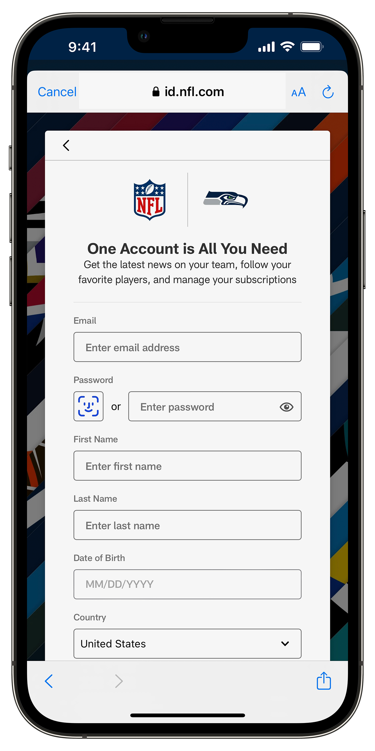 profile-page-NFL-ID-Sign-Up