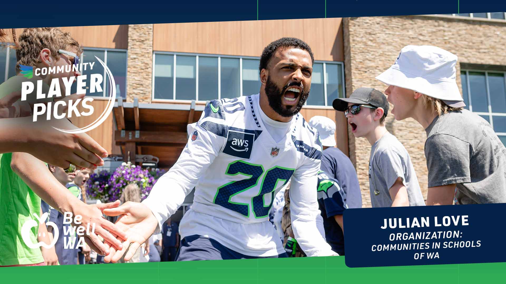 Community Player Picks - Julian Love - Organization: Communities In Schools of WA