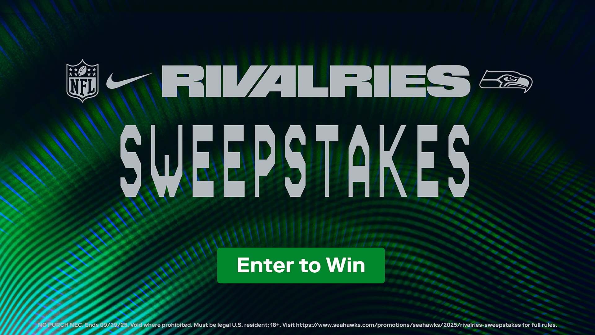 Rivalries Sweepstakes - Enter Now