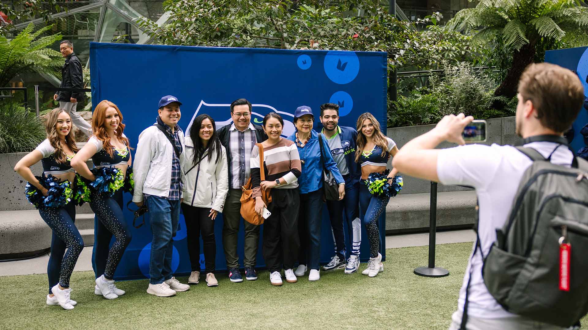 Seahawks Party at the Pier