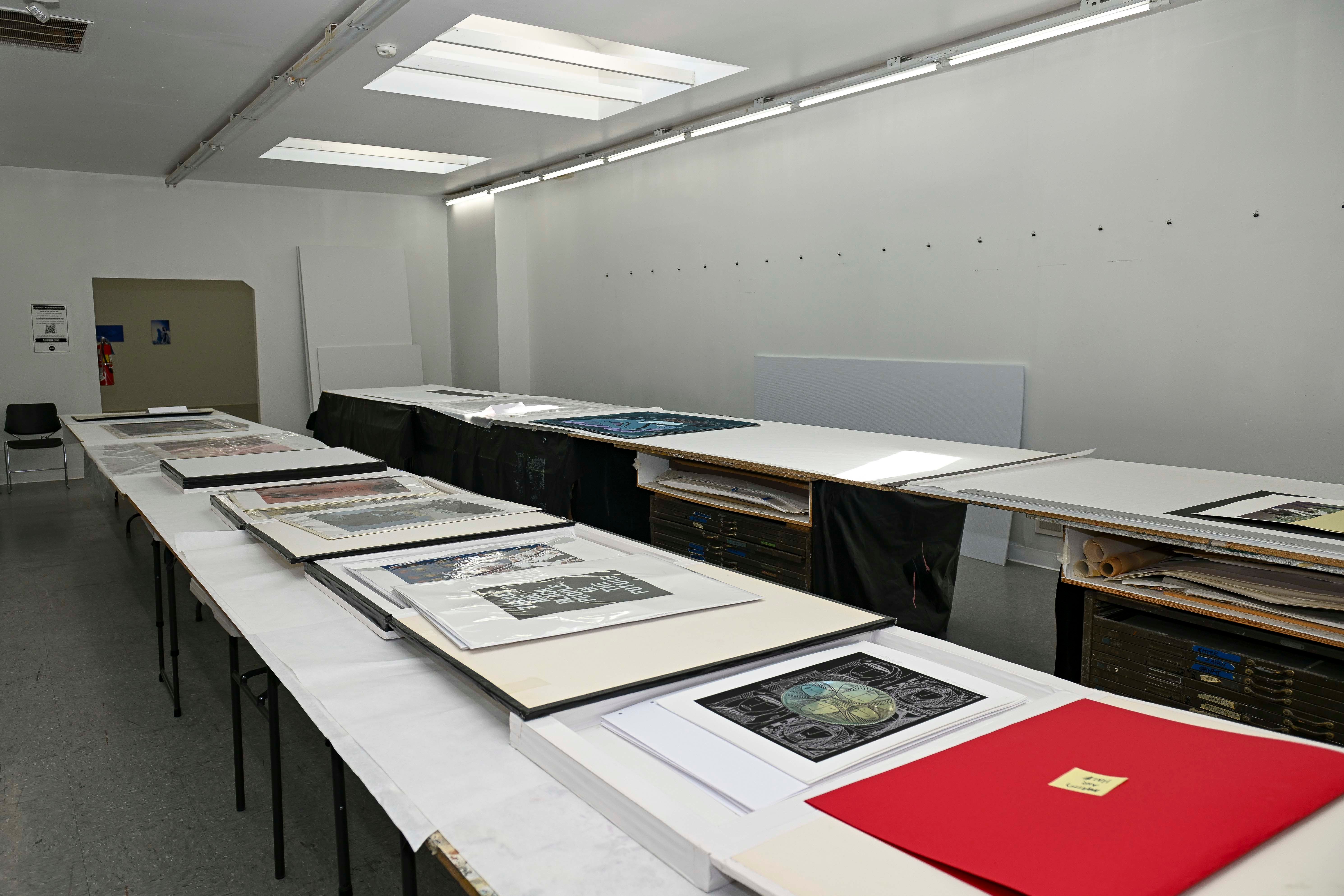 Artists Image Resource receives a check from the 2024 Gameday Poster Series, Wednesday, March 12, 2025 in Pittsburgh, PA. (Alysa Rubin / Pittsburgh Steelers)