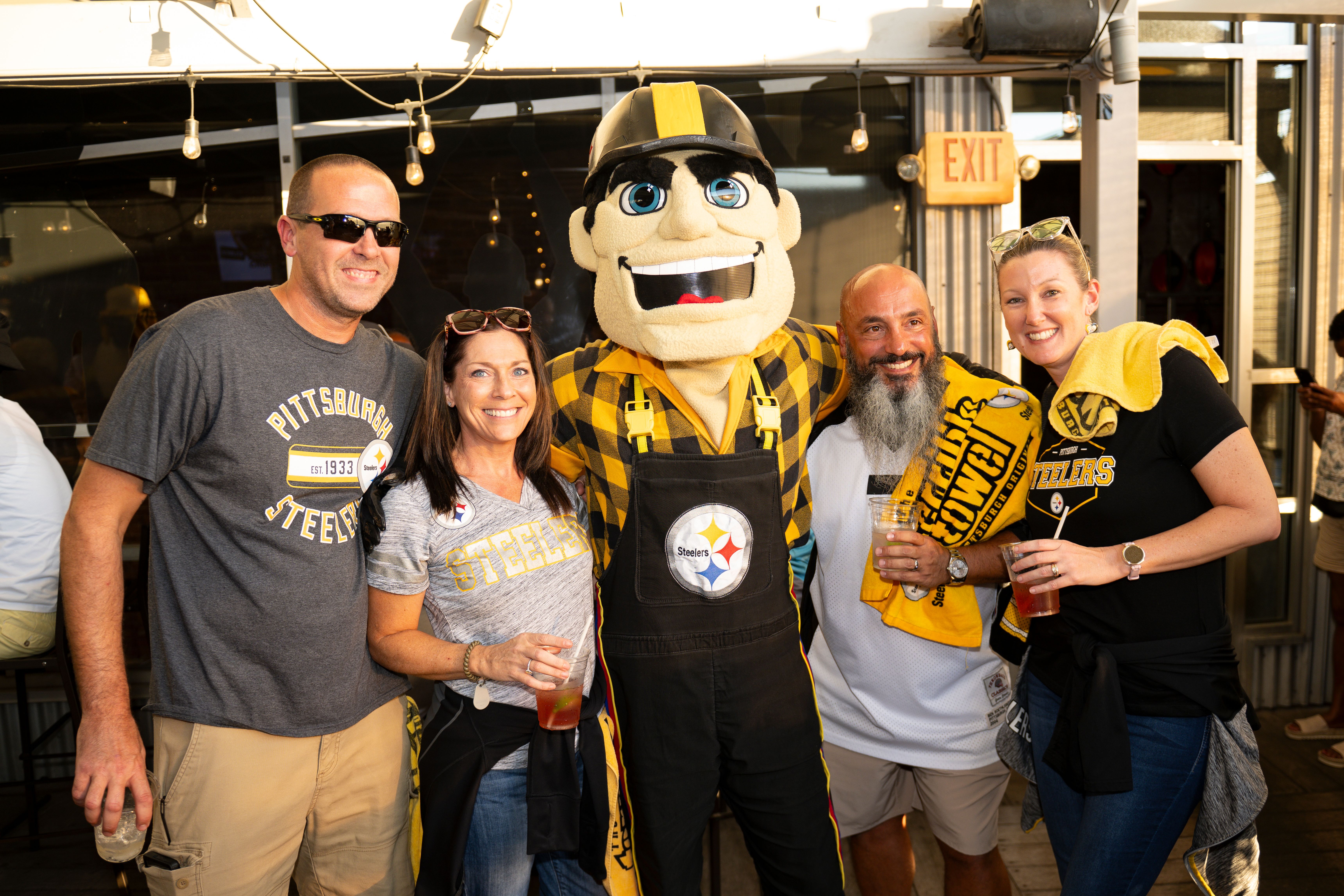 Steelers Nation Unite Road Warriors, Saturday, Sept. 7, 2024 in Atlanta, GA. (Karl Roser / Pittsburgh Steelers)
