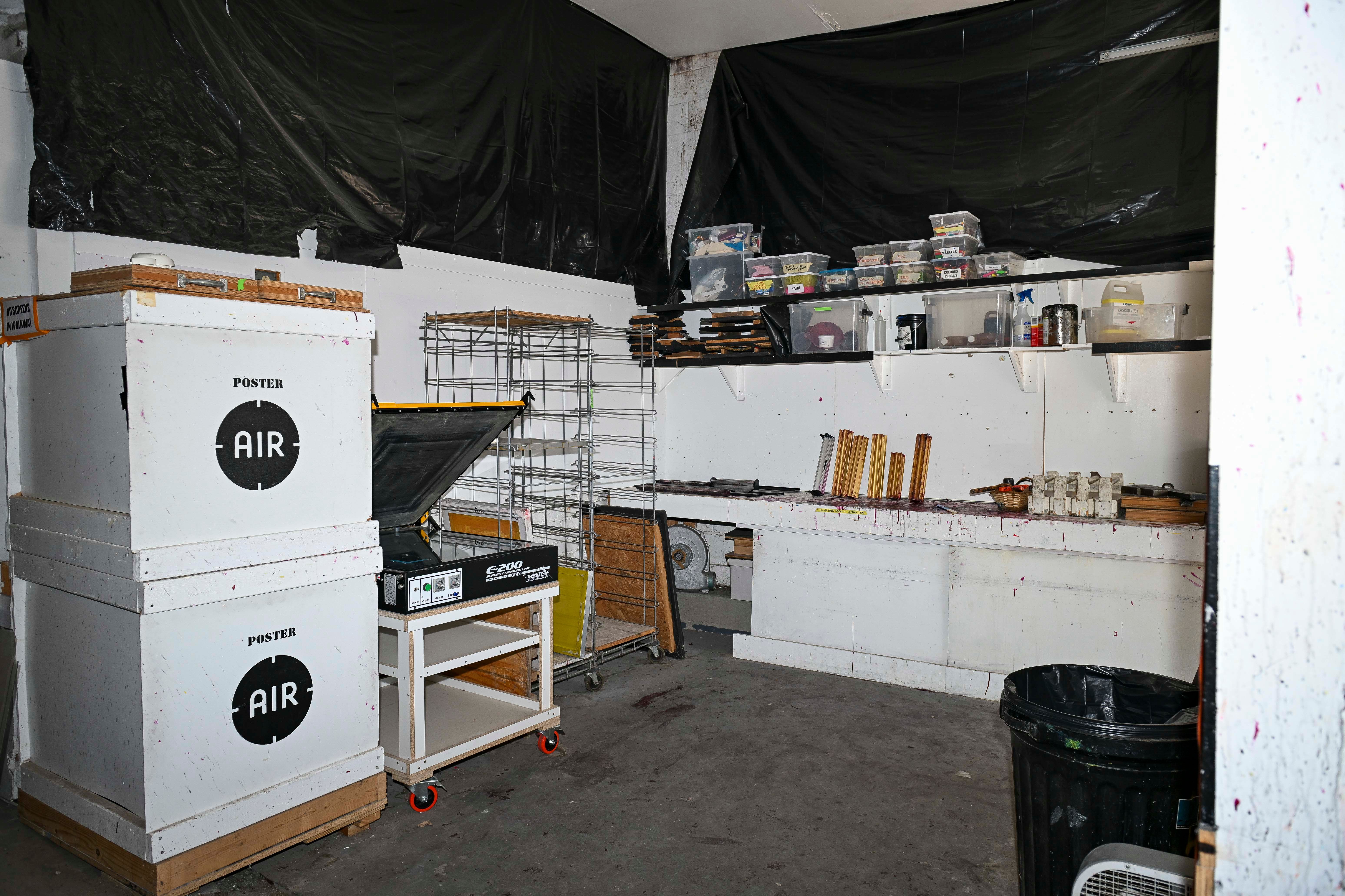 Artists Image Resource receives a check from the 2024 Gameday Poster Series, Wednesday, March 12, 2025 in Pittsburgh, PA. (Alysa Rubin / Pittsburgh Steelers)