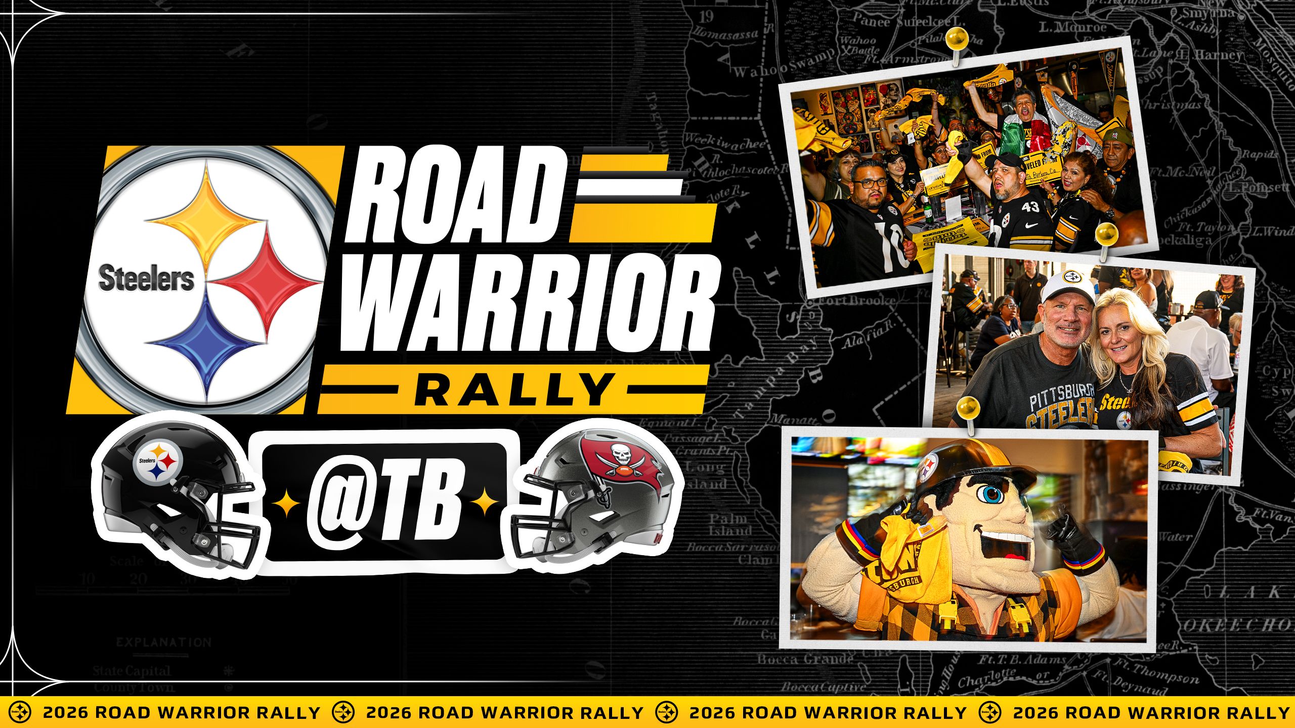 Steelers Nation Unite Road Warrior Rally!