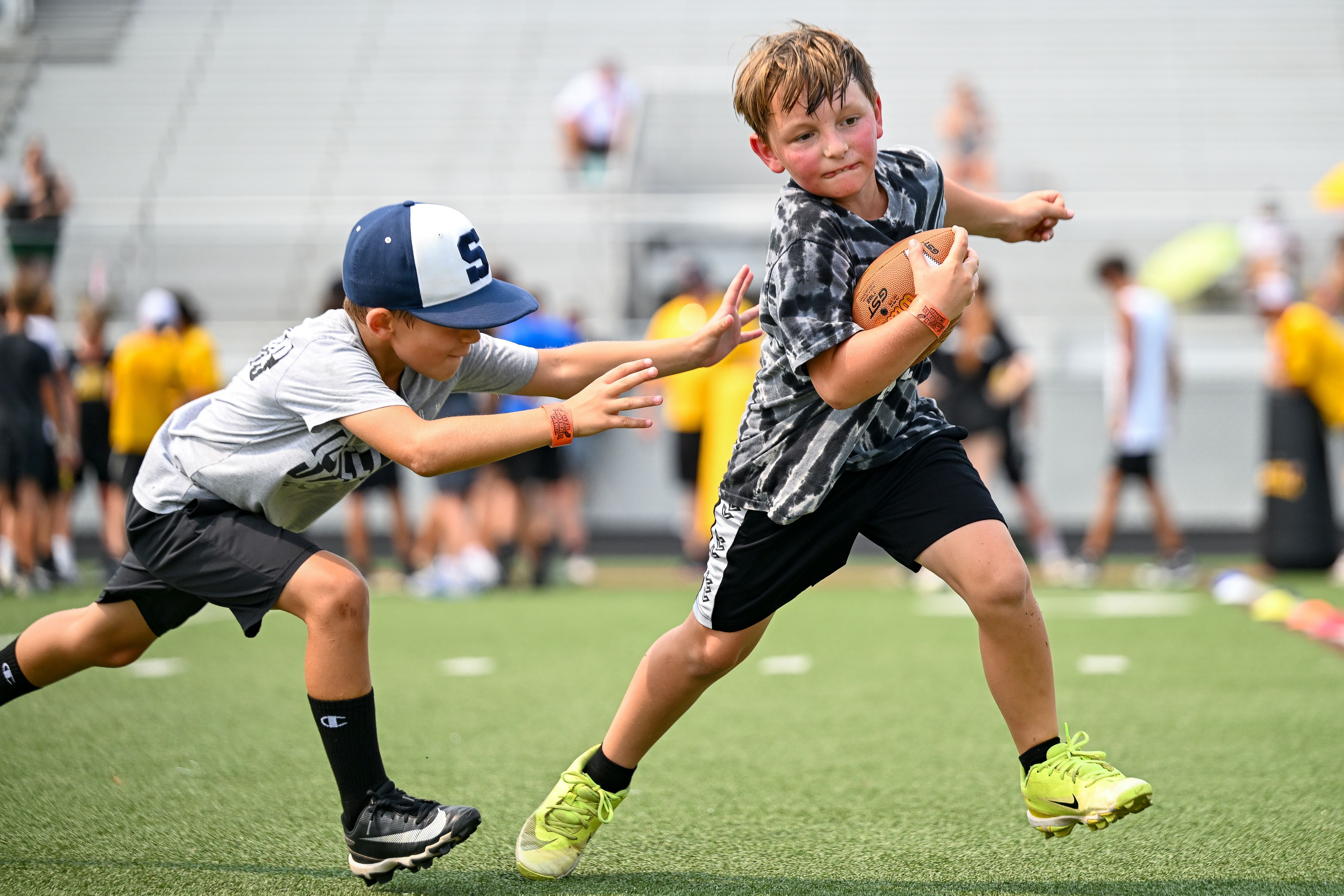 The Steelers host a 2026 Youth Football Camp at West Allegheny High School Thursday, July 16, 2026 in Imperial, PA. (Jordan Perez / Pittsburgh Steelers)