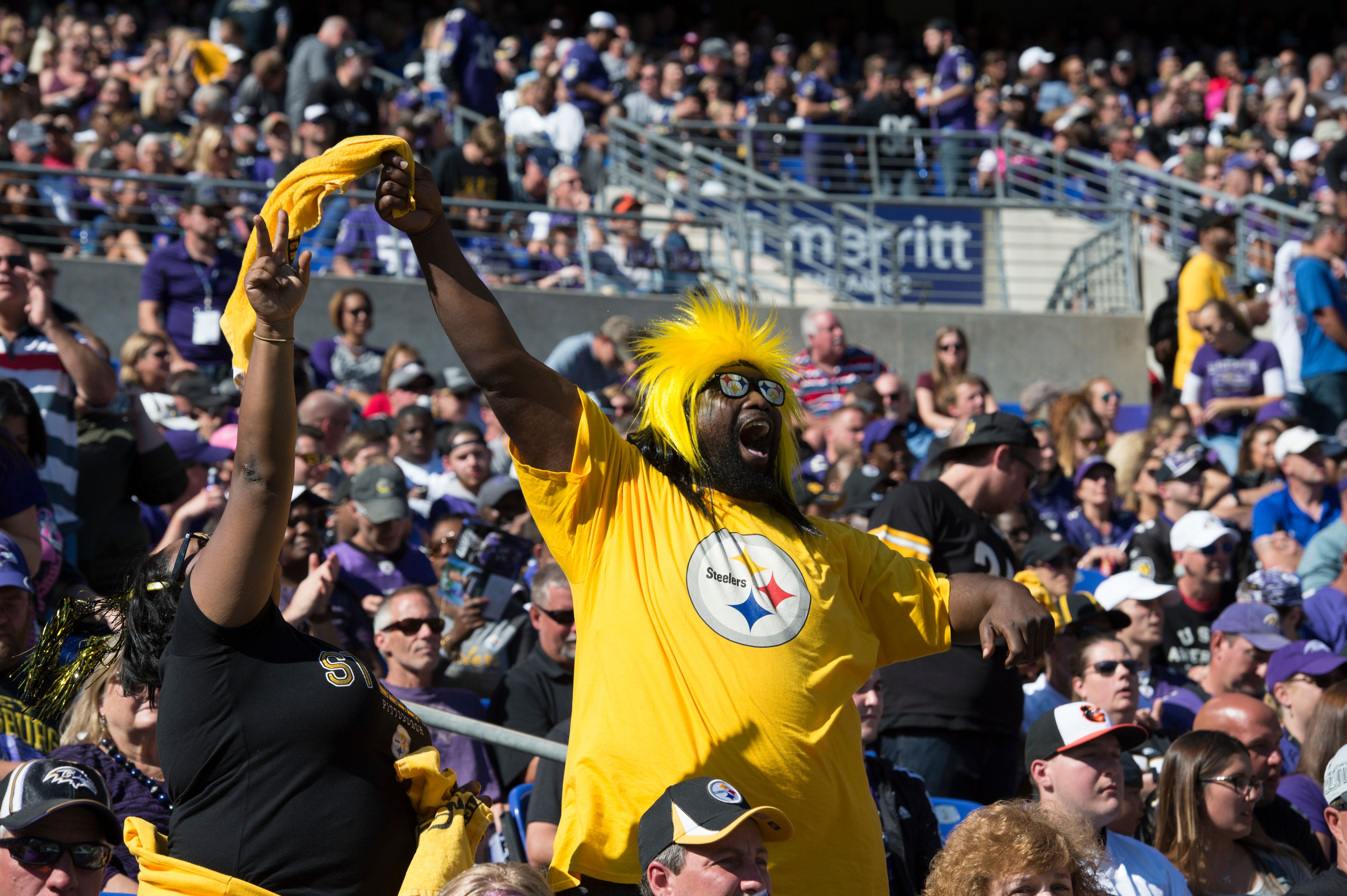 A 2017 Regular Season game between the Pittsburgh Steelers and the Baltimore Ravens on Sunday October 1, 2017. The Steelers defeated the Ravens 26-9.