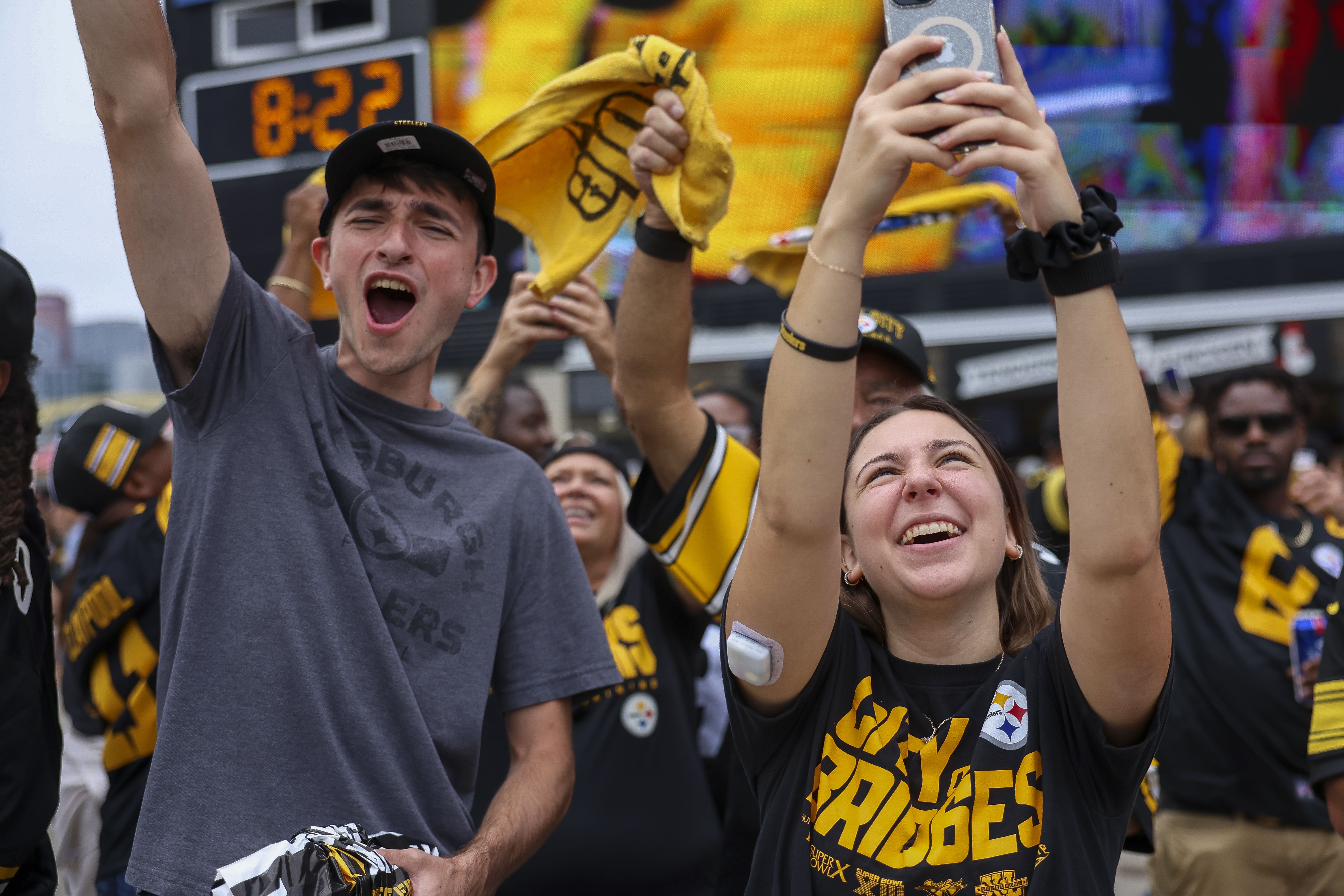 Fans during a regular season game between the Pittsburgh Steelers and the San Francisco 49ers, Sunday, Sept. 10, 2023 in Pittsburgh, PA. The 49ers beat the Steelers 30-7. (\082021001581#1\ / Pittsburgh Steelers)