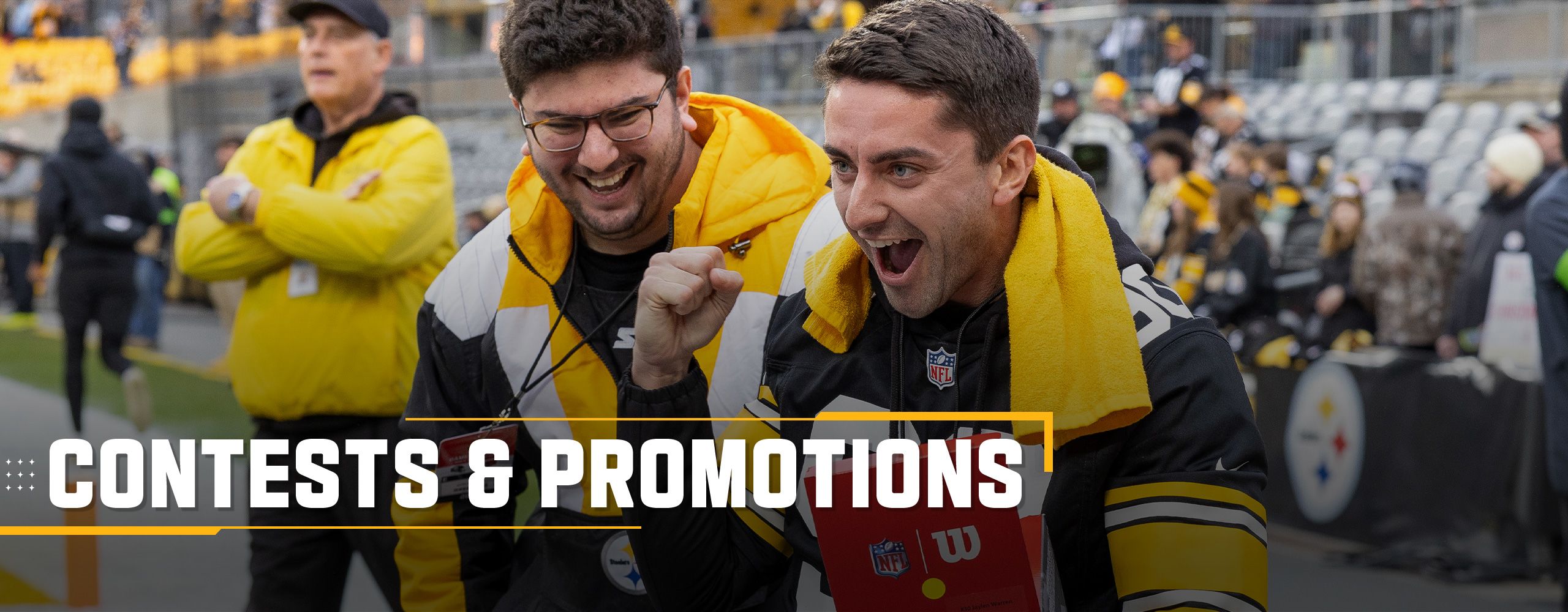 Be the first to know about Steelers Contest and Promotions