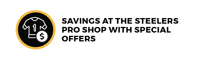 Savings at Steelers Pro Shop_Icon