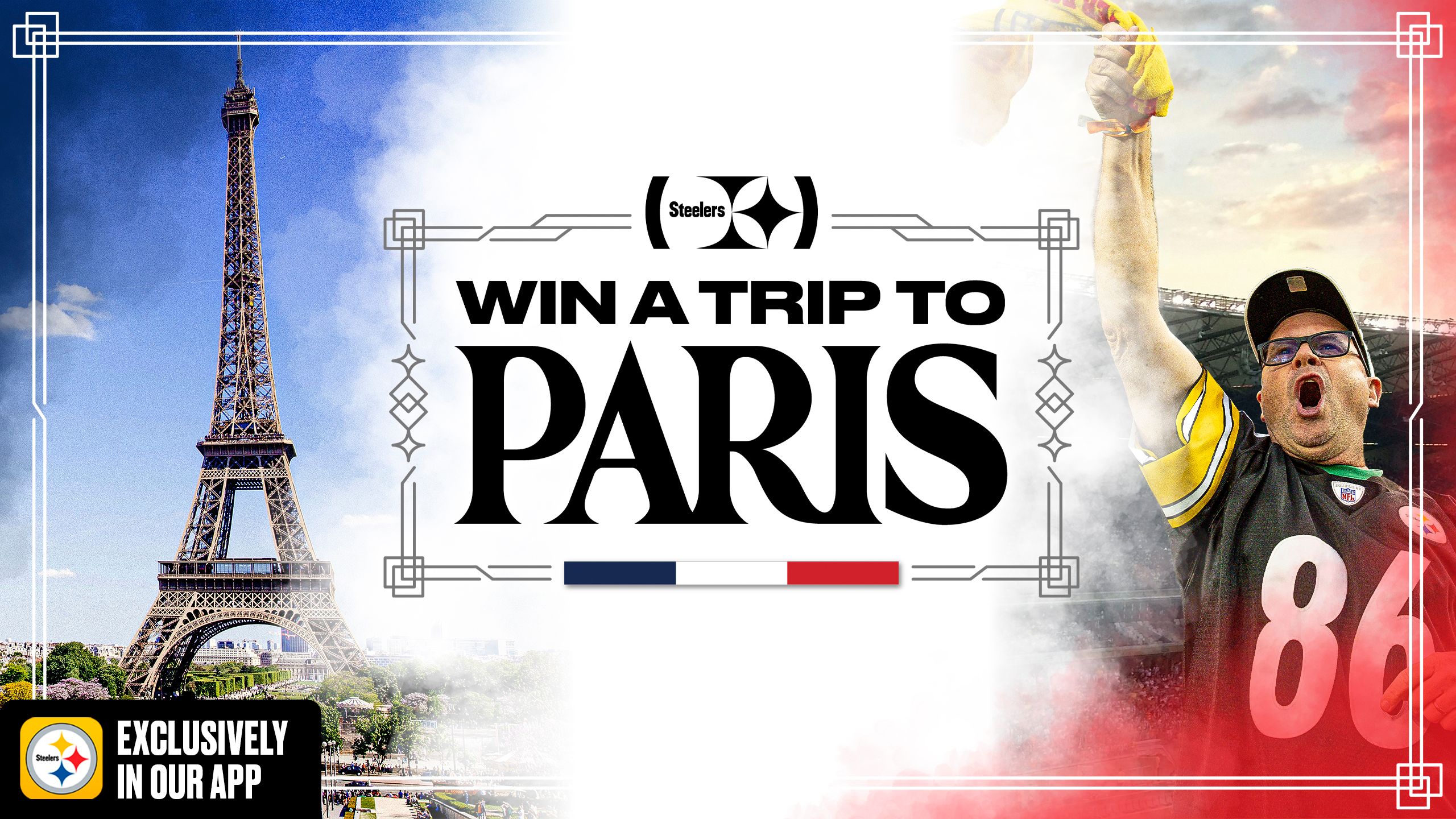 WIN A TRIP TO PARIS