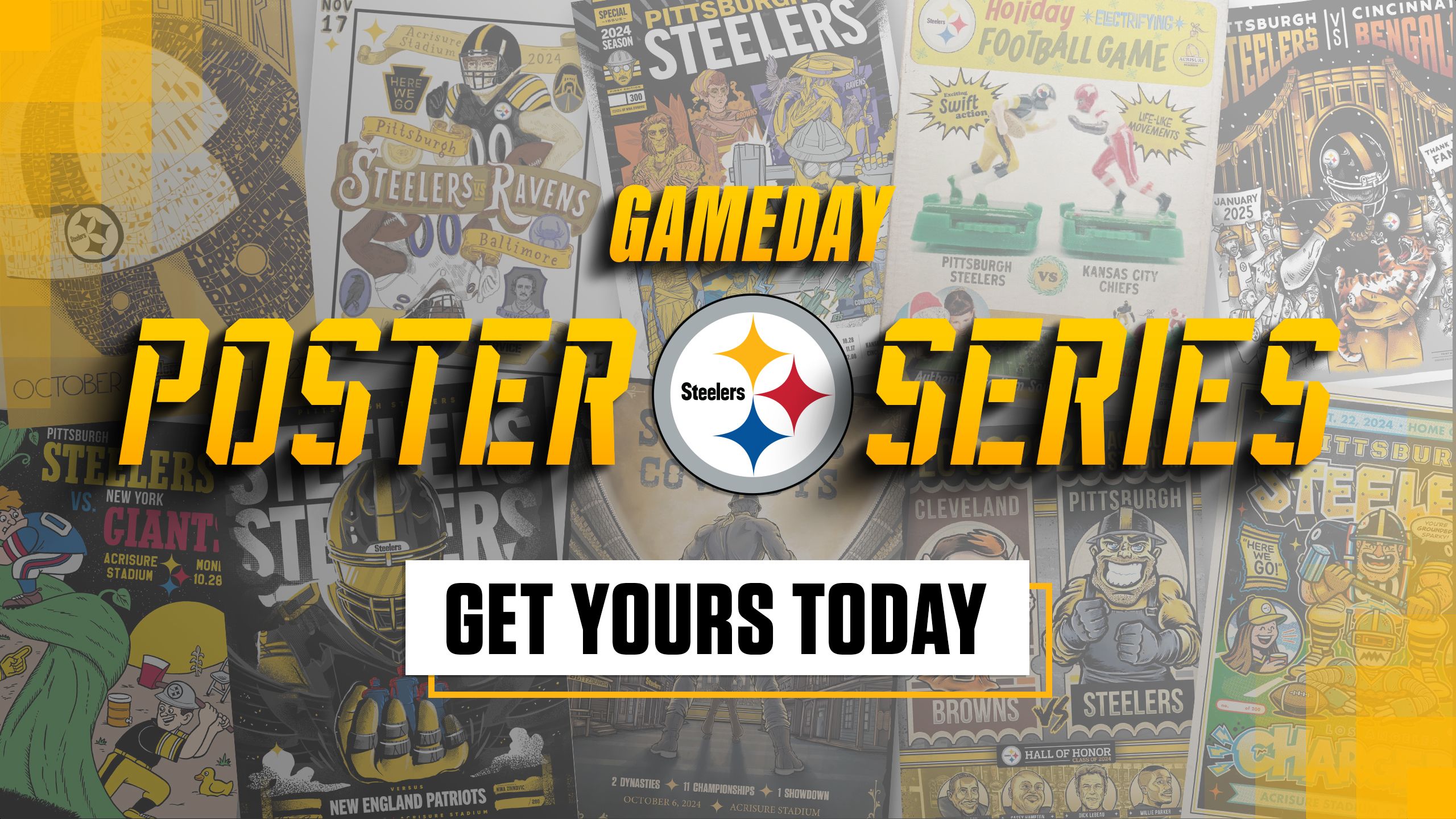 Gameday Poster Series