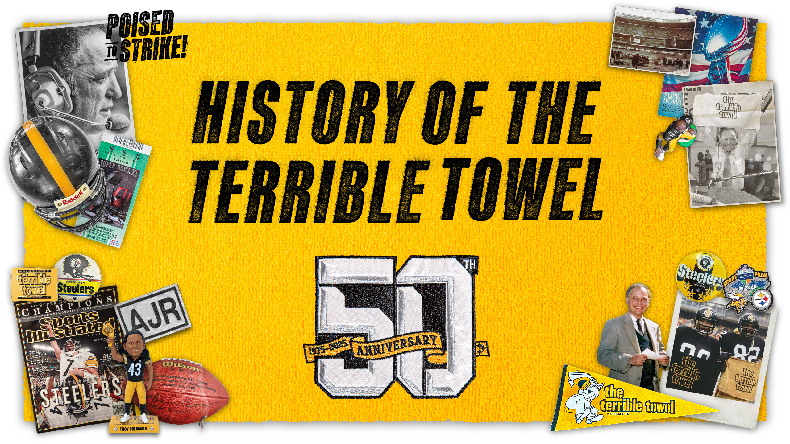 50 YEARS OF THE TERRIBLE TOWEL
