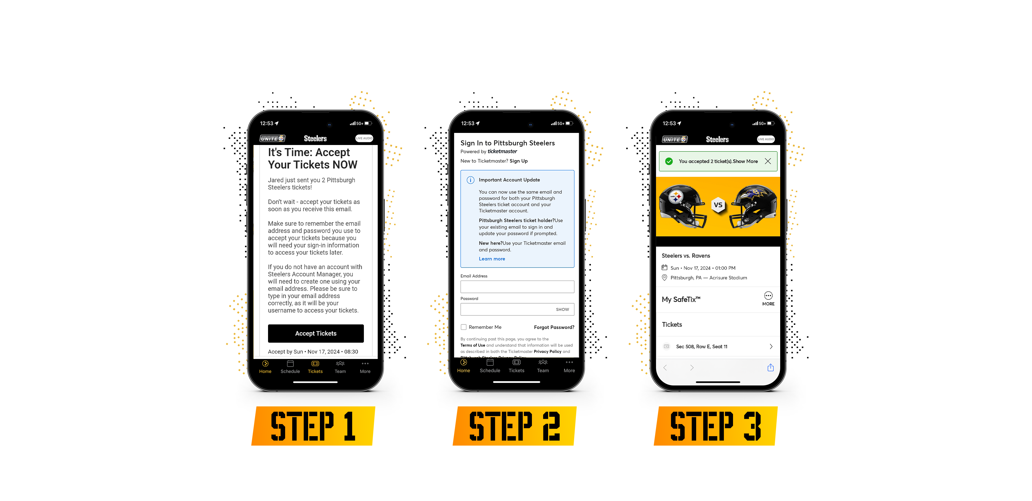 Mobile App Image Phones_Accepting Tickets