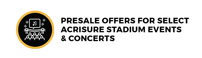 Presale Offers for Select Acrisure Stadium Events_Icon