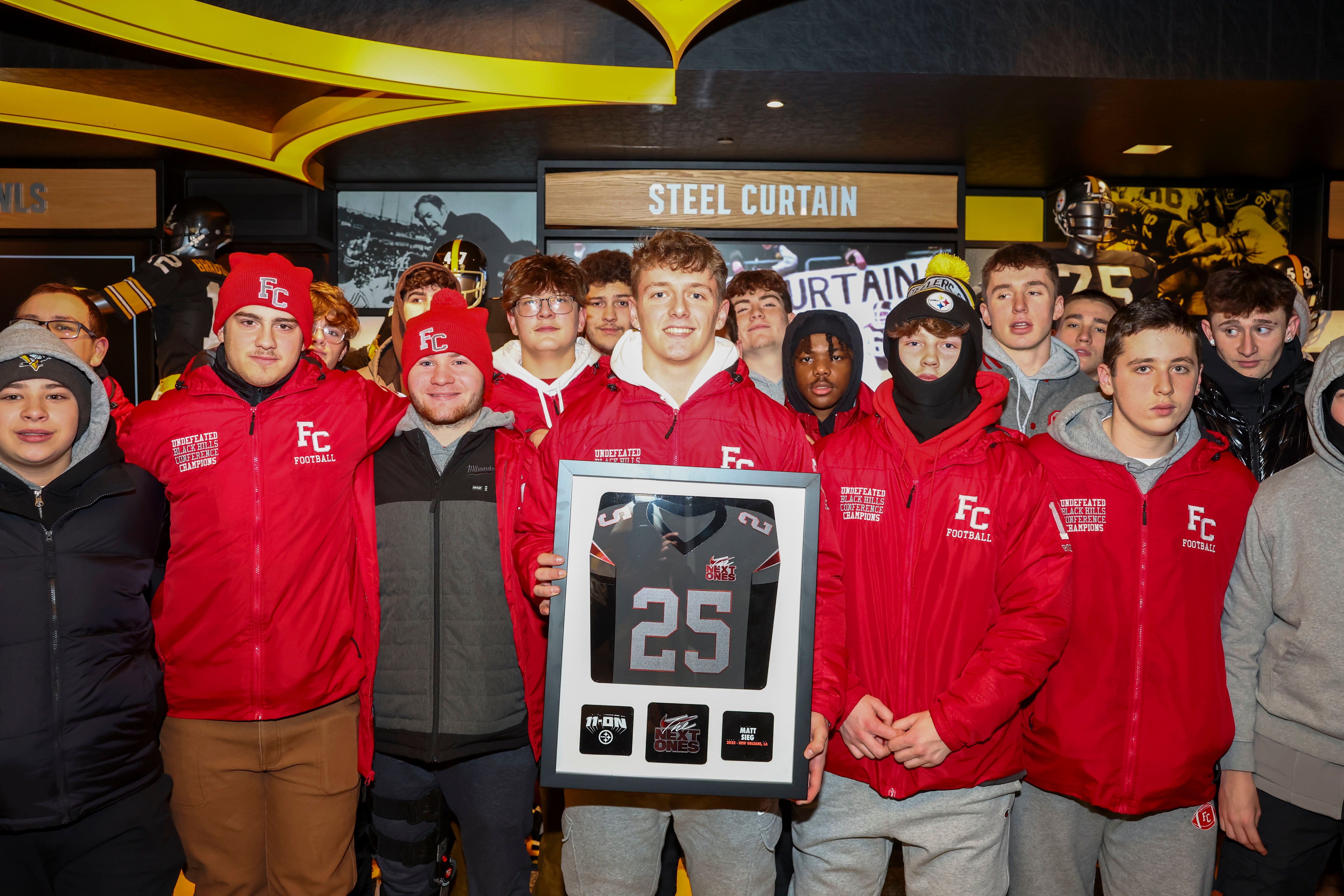 Fort Cherry Rangers presentation during a regular season game between the Pittsburgh Steelers and the Cincinnati Bengals, Saturday, Jan. 4, 2025 in Pittsburgh, PA. (Jared Wickerham / Pittsburgh Steelers)