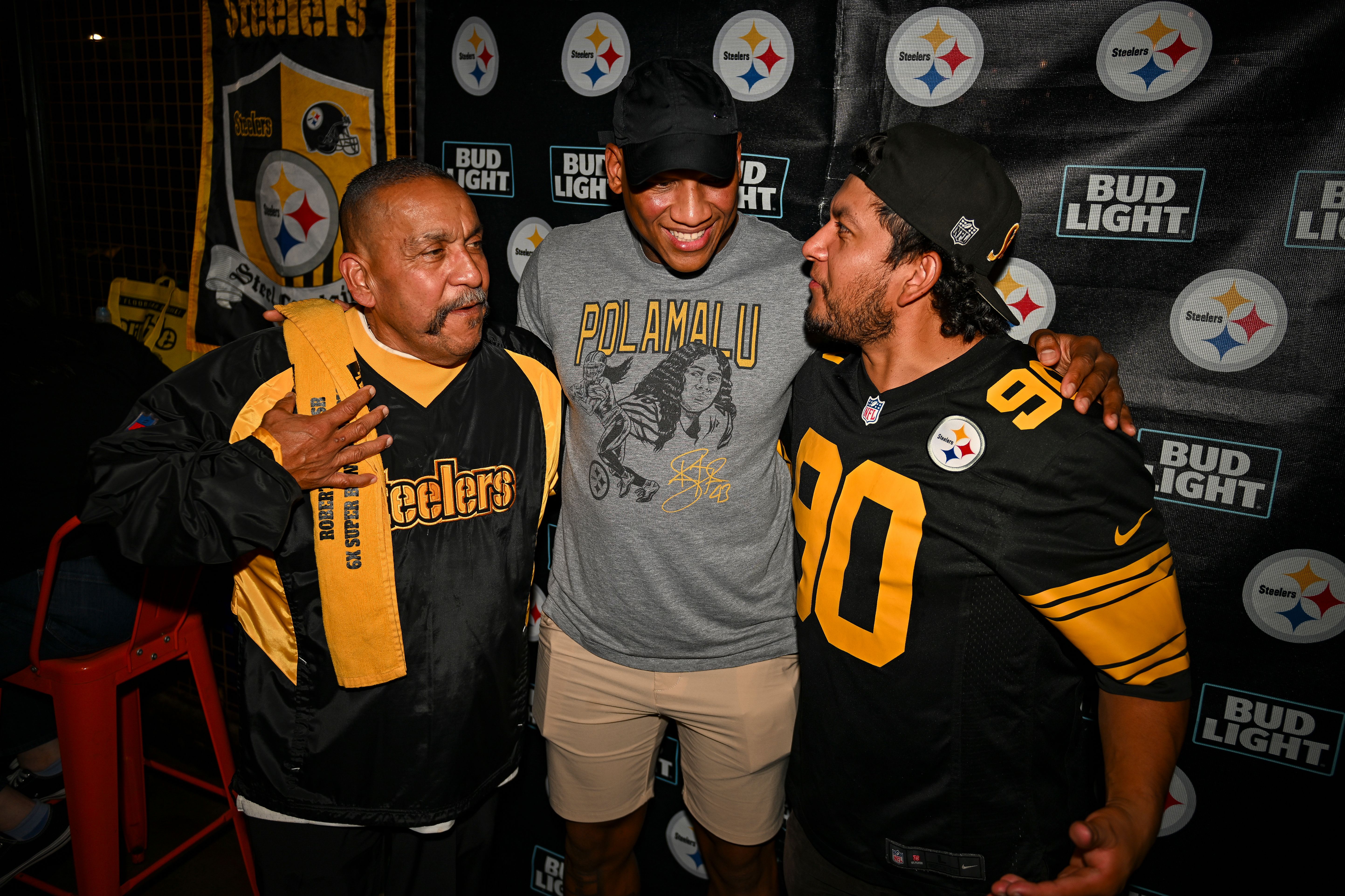Steelers Nation Unite Road Warriors, Saturday, Nov. 8, 2025 in Huntington Beach, CA. (Alysa Rubin / Pittsburgh Steelers)