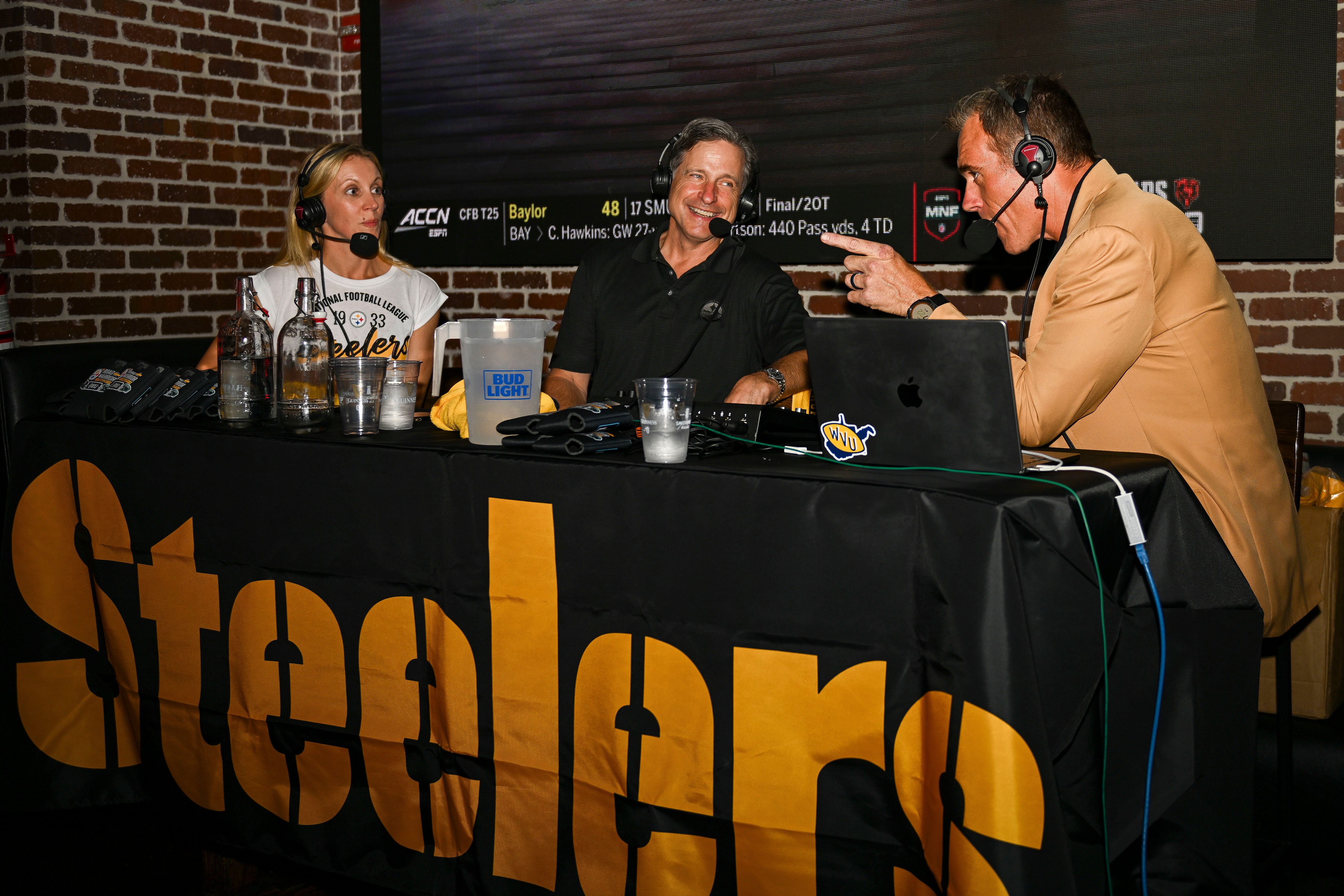 Steelers Nation Unite Road Warriors, Saturday, Sept. 6, 2025 in Hoboken, NJ. (Alysa Rubin / Pittsburgh Steelers)