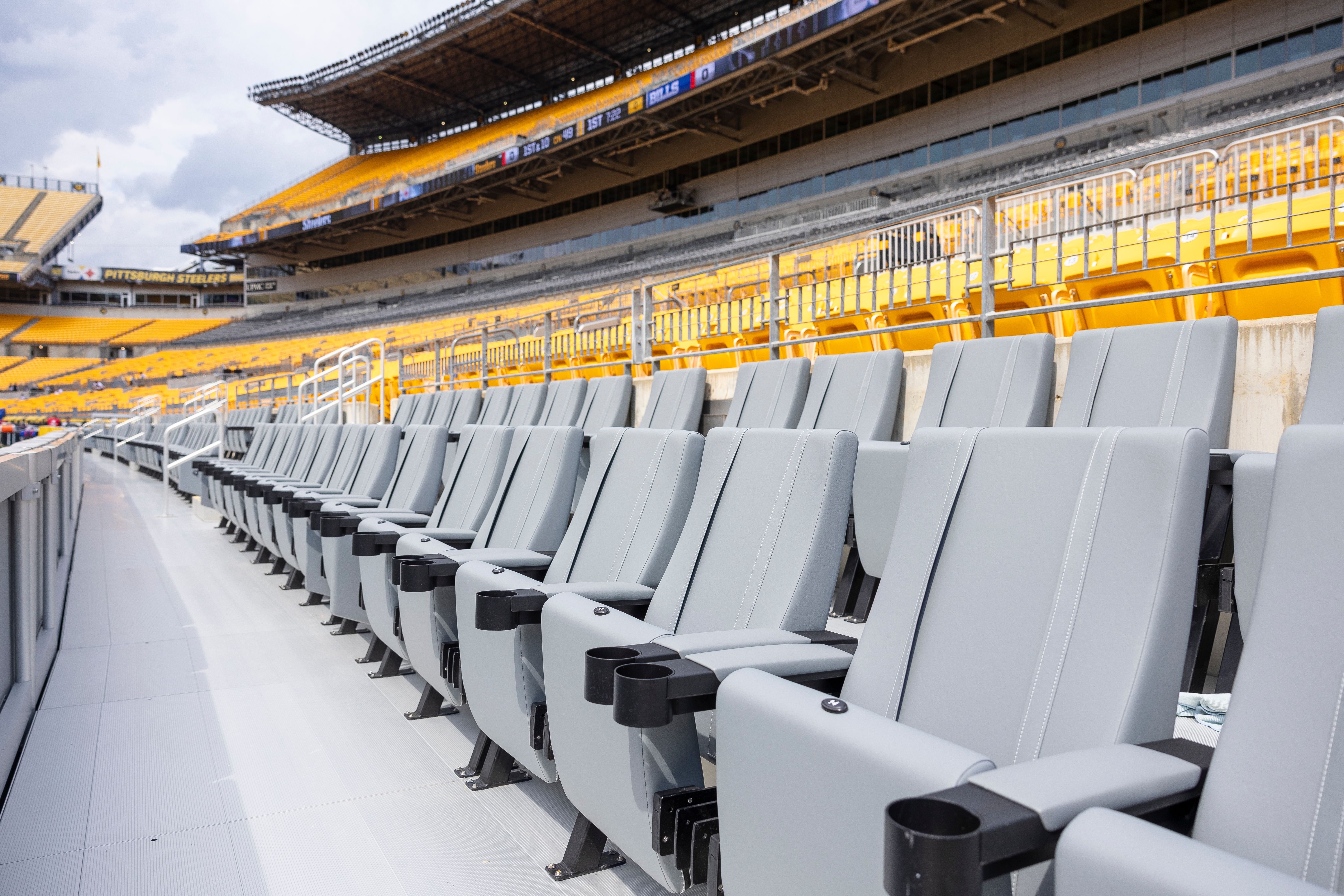 Marketing photos during a preseason game between the Pittsburgh Steelers and the Buffalo Bills, Saturday, Aug. 17, 2024 in Pittsburgh, PA. The Bills beat the Steelers 9-3. (Mariah Wild / Pittsburgh Steelers)