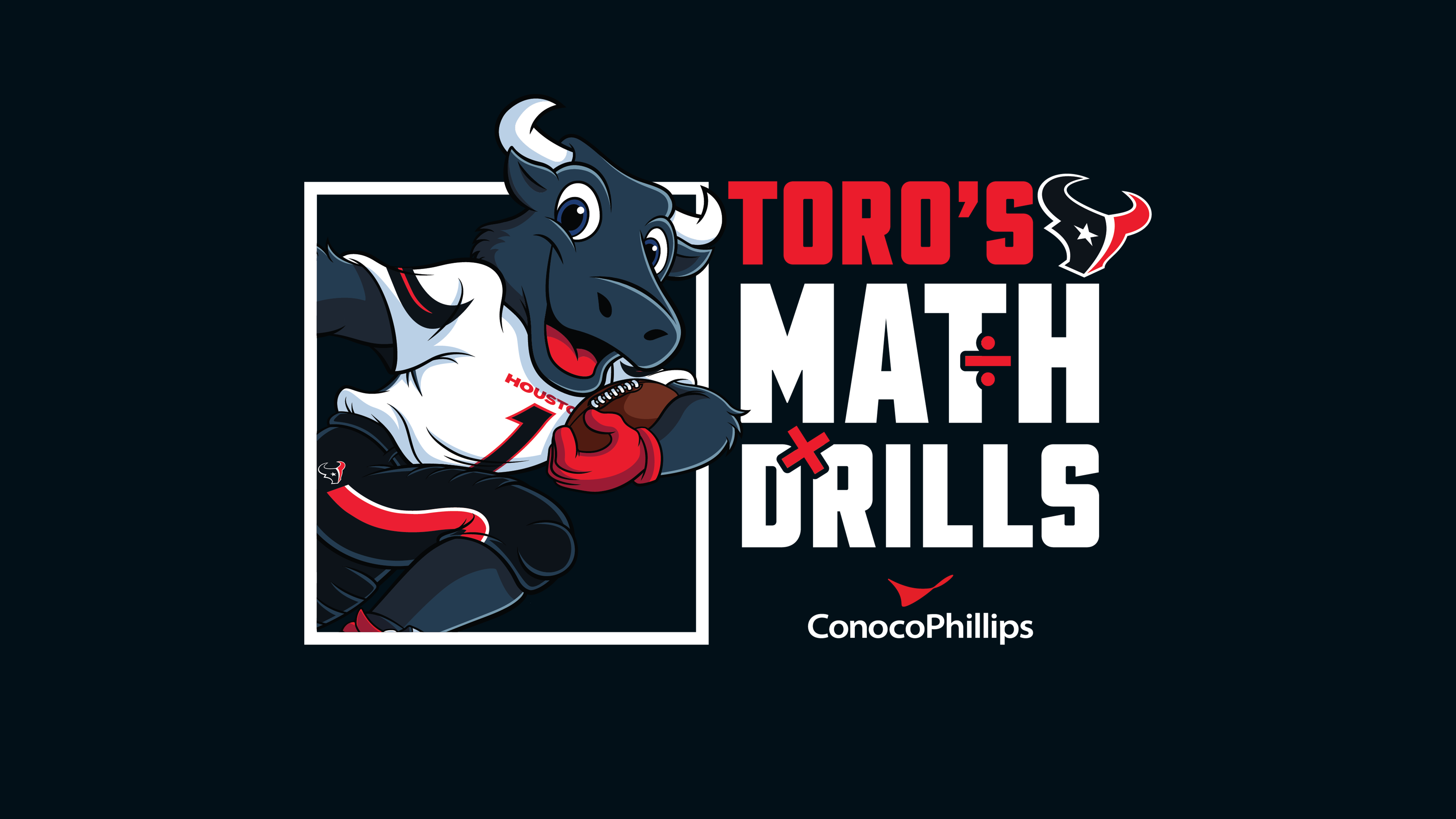 TORO's Math Drills. presented by Conoco Phillips