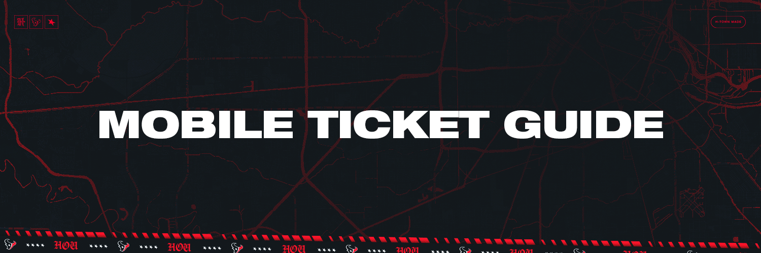 Mobile Ticket Guide