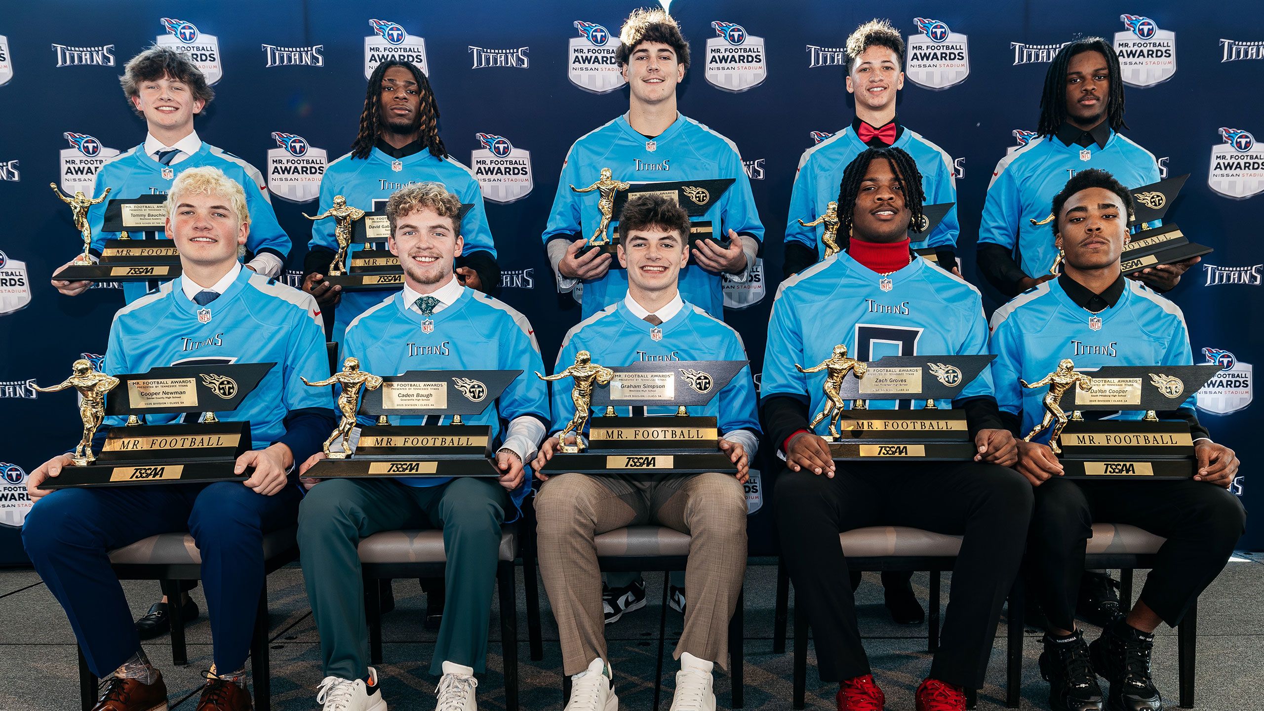 Tennessee Titans Mr. Football Awards