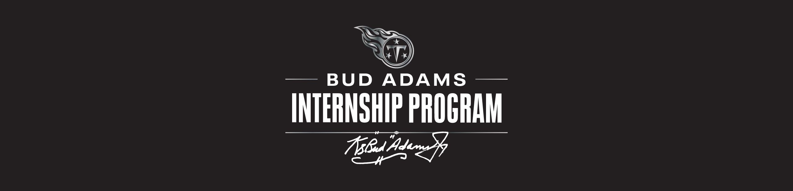 Bud Adams Internship
