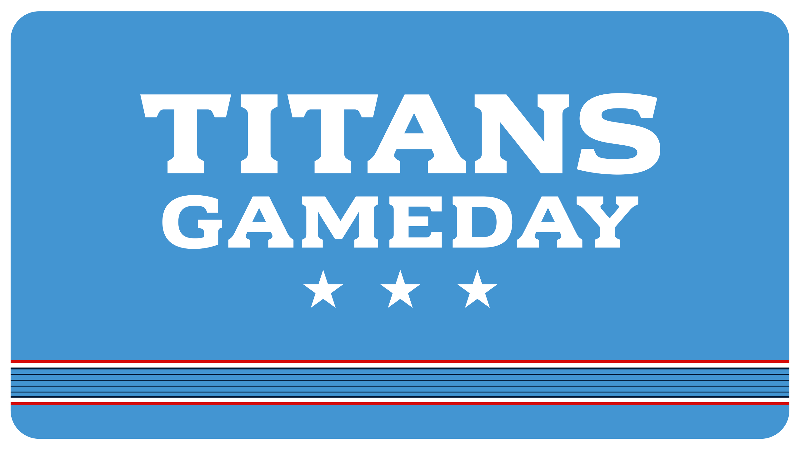 Titans Gameday
