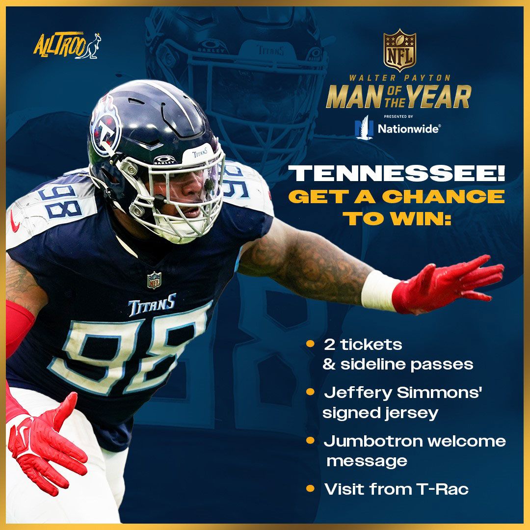 Win A Jeffery Simmons Gameday Prize Package!