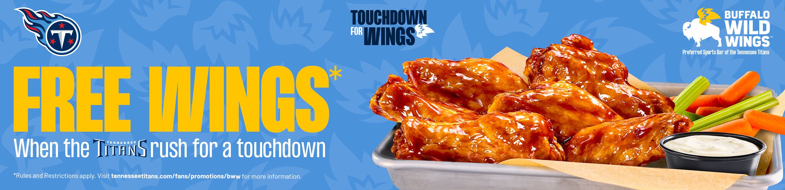 Rushing TDs for Wings