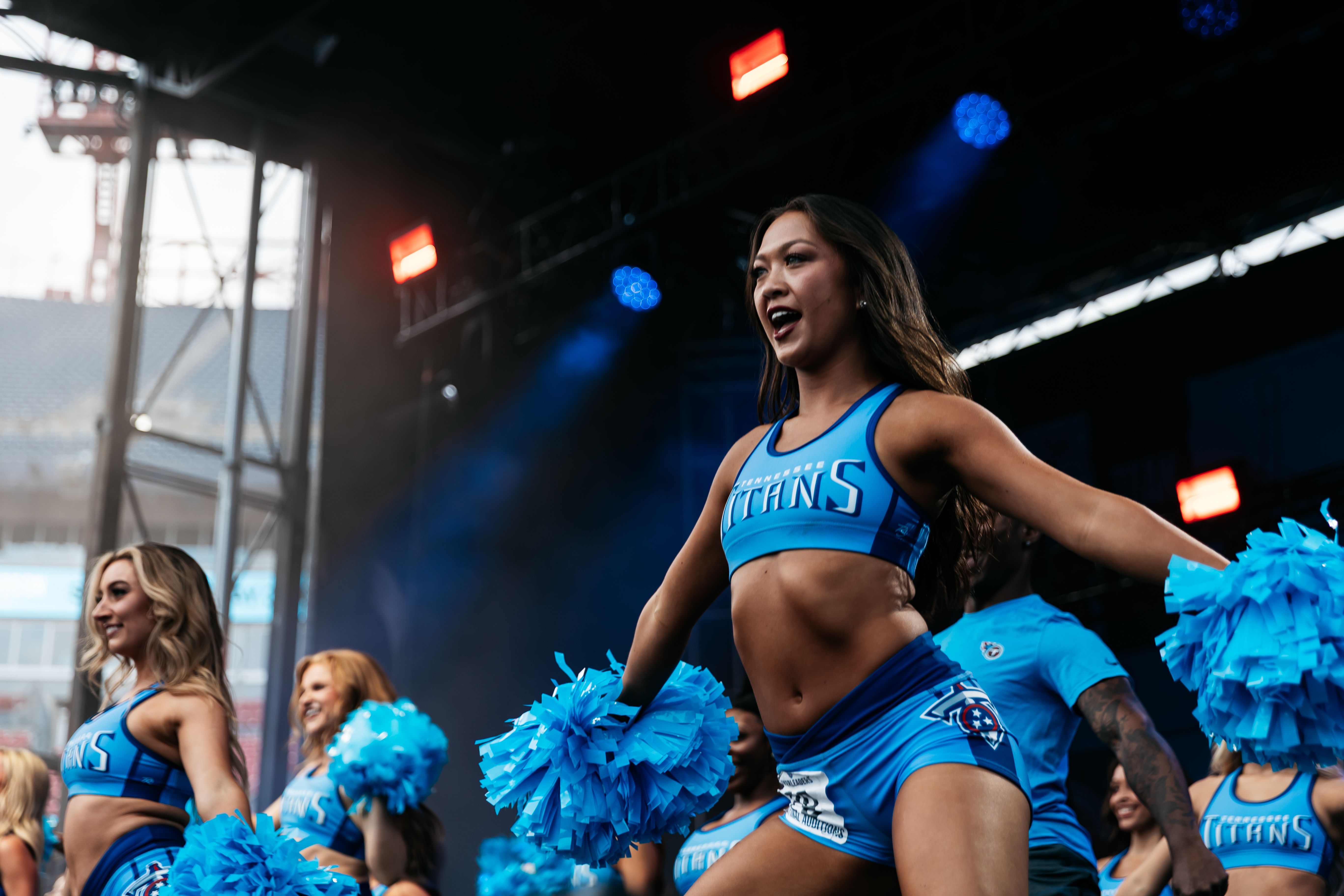 Tennessee Titans host a Public Draft Party for fans at Nissan Stadium on April 24, 2025 in Nashville, TN. Photo By Dillon Sherlock/Tennessee Titans