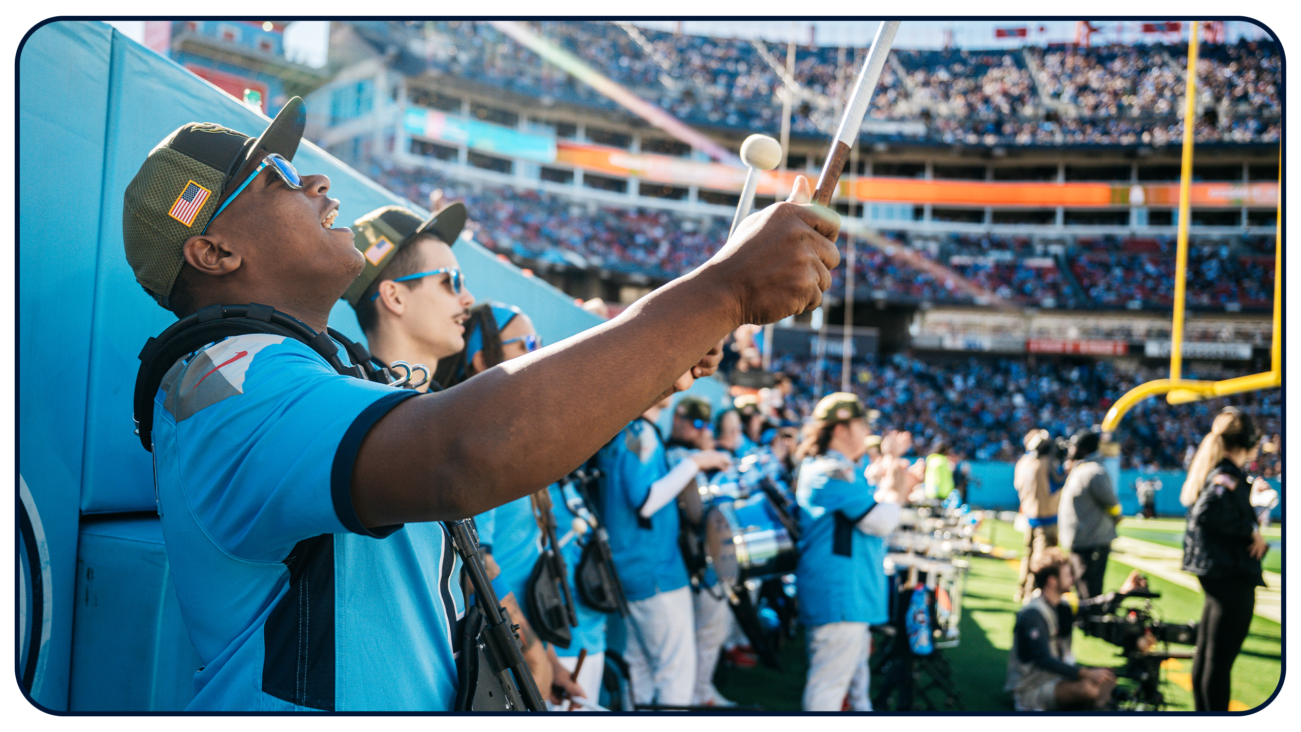 Blue Crew Drumline & Majorette