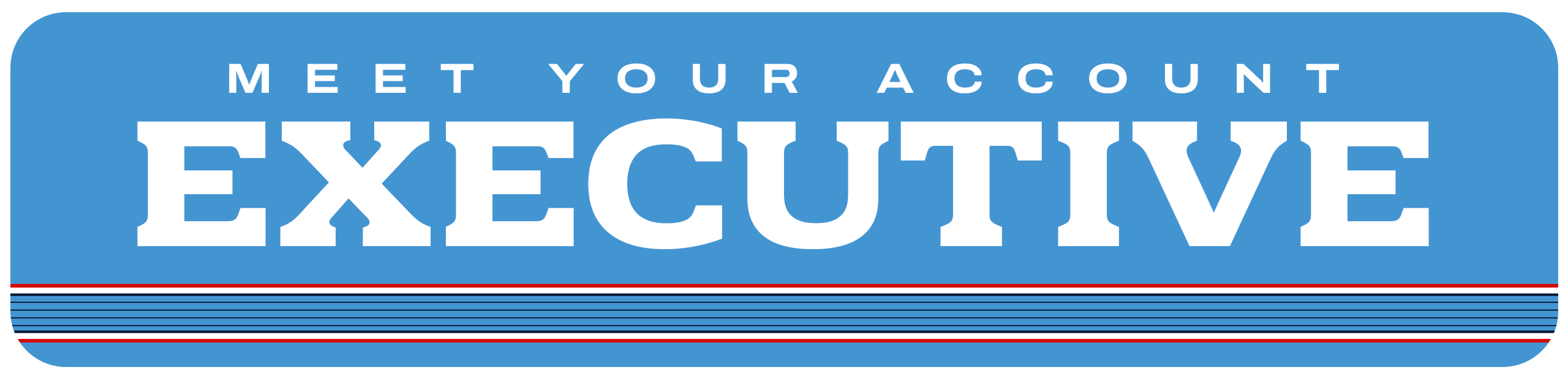 MEET YOUR ACCOUNT EXECUTIVE