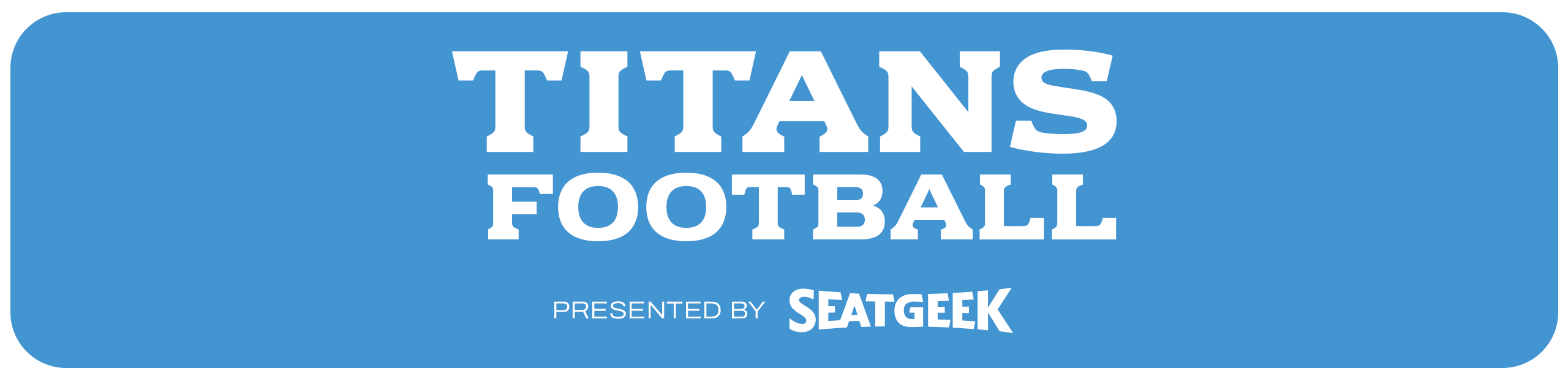 Titans Football presented by SeatGeek