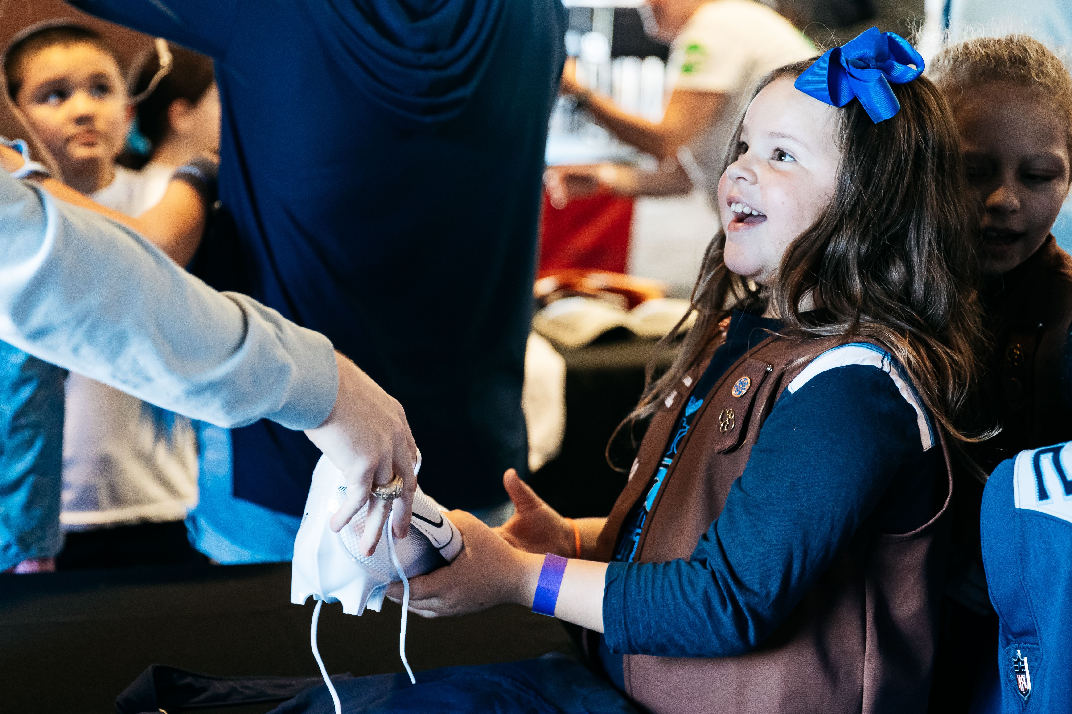 Titans Girl Scouts Experience at Nissan Stadium