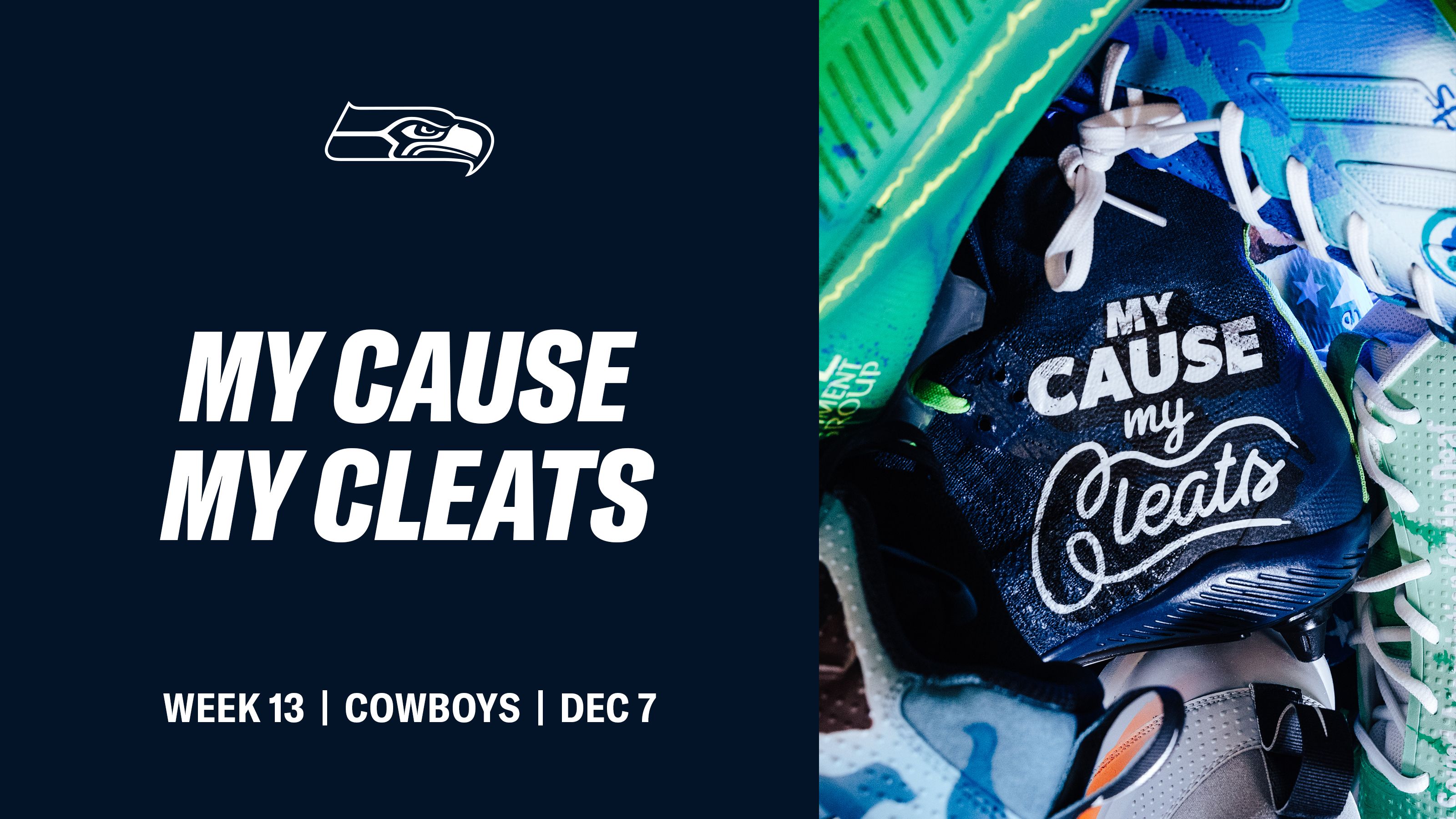 WEEK 13 | COWBOYS | DEC 7 - My Cause My Cleats