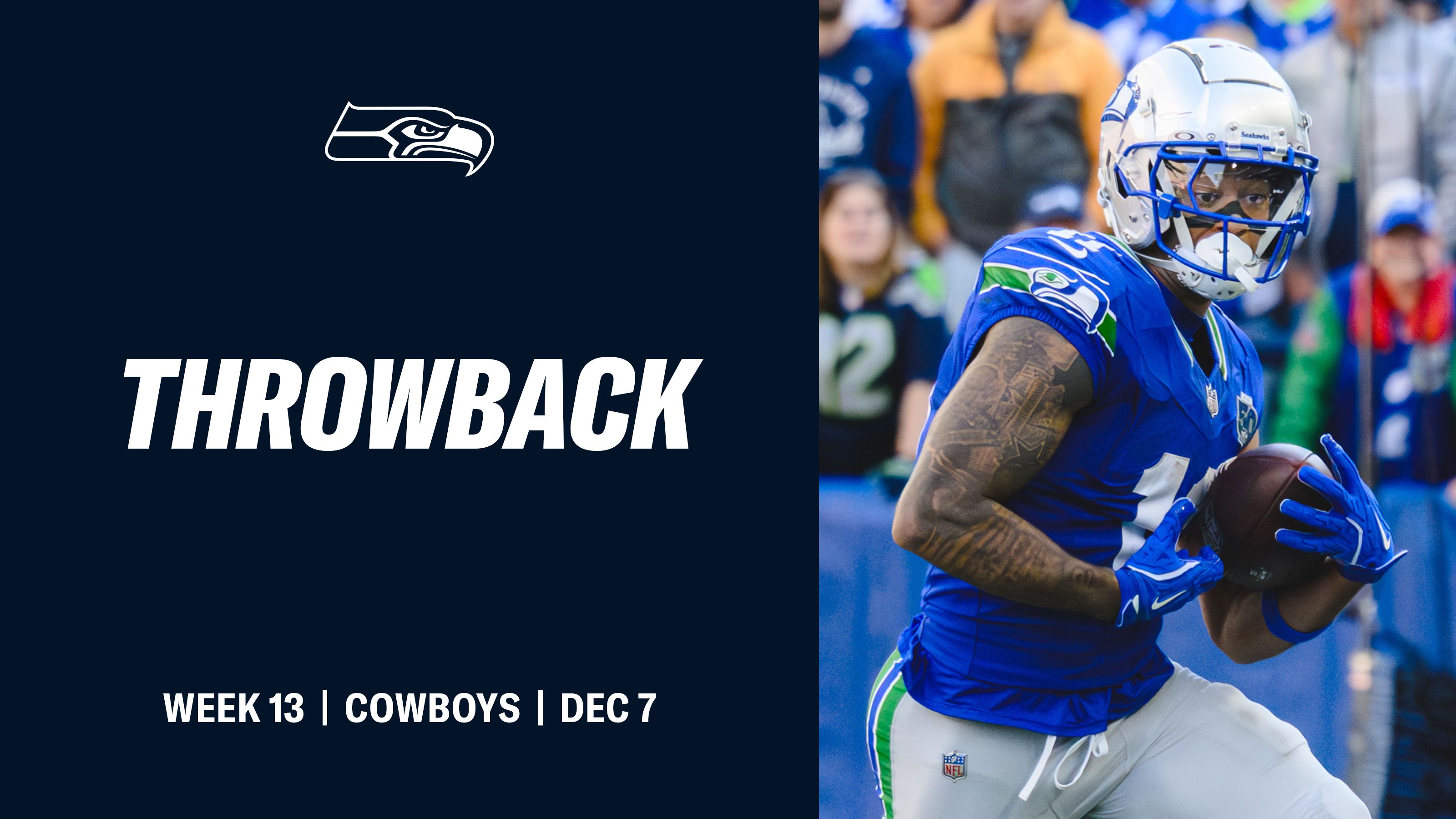 WEEK 13 | COWBOYS | DEC 7 - Throwback