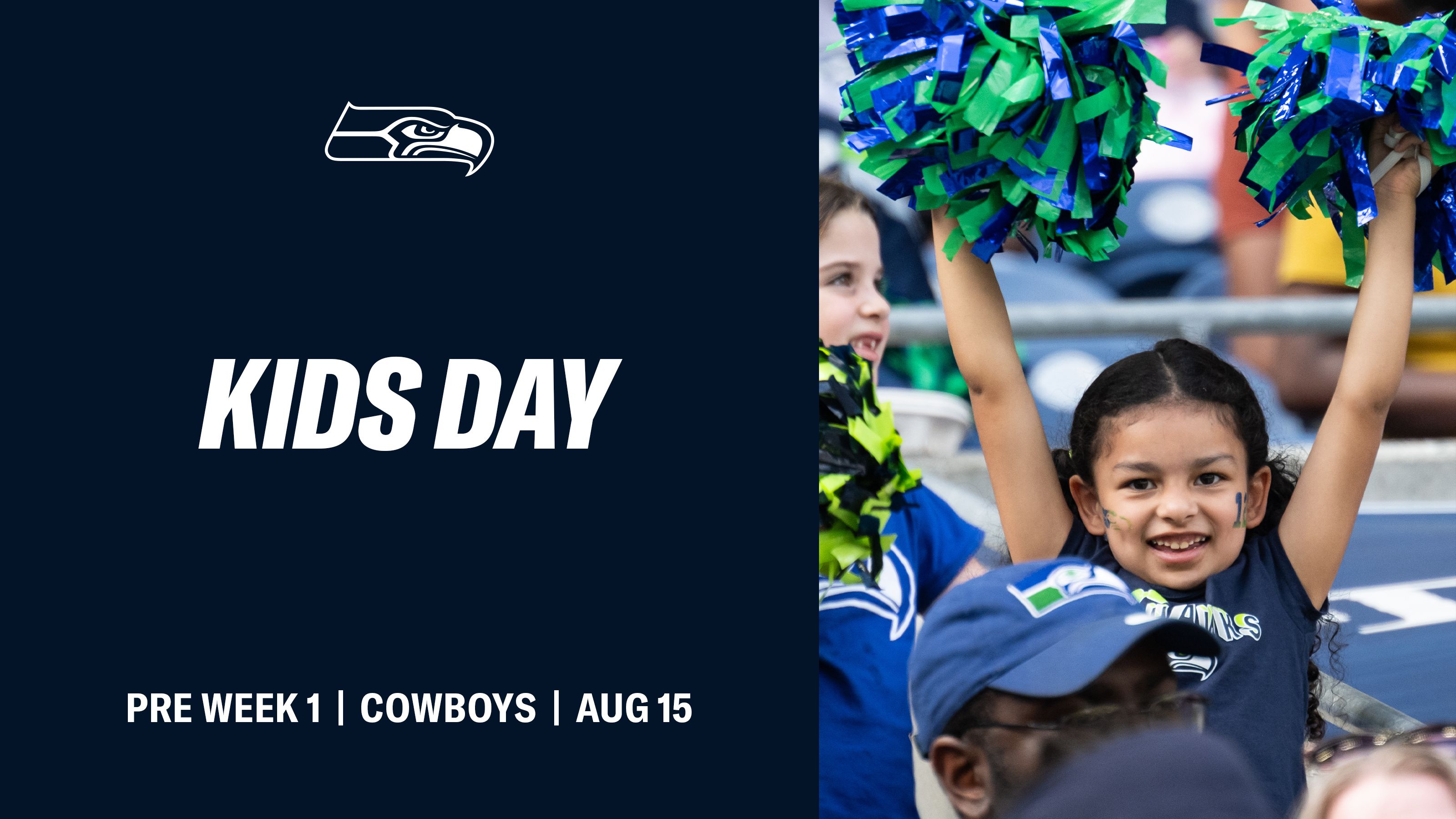 PRE WEEK 1 | COWBOYS | AUG 15 - Kids Day