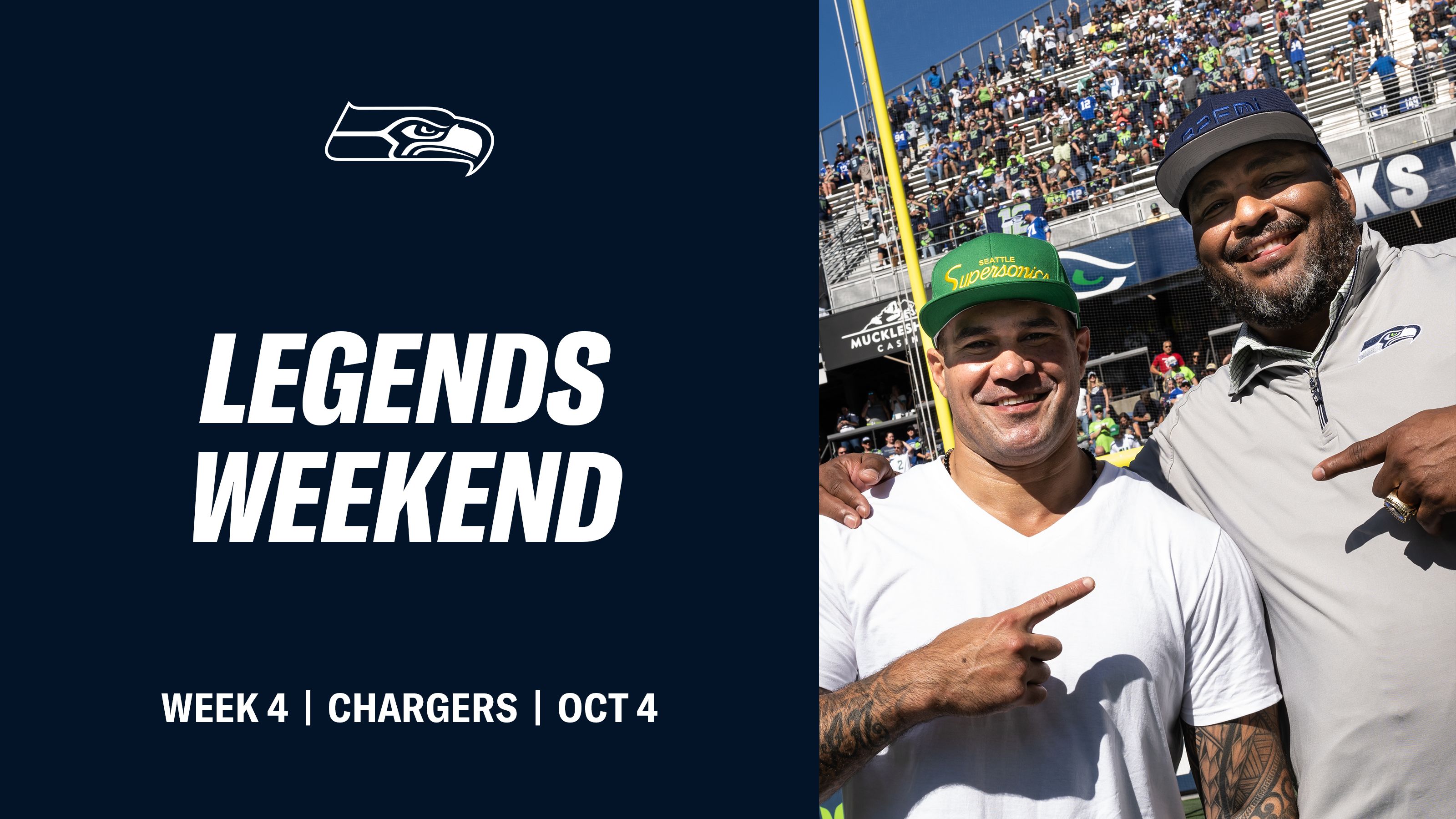 WEEK 4 | CHARGERS | OCT 4 - Legends Weekend