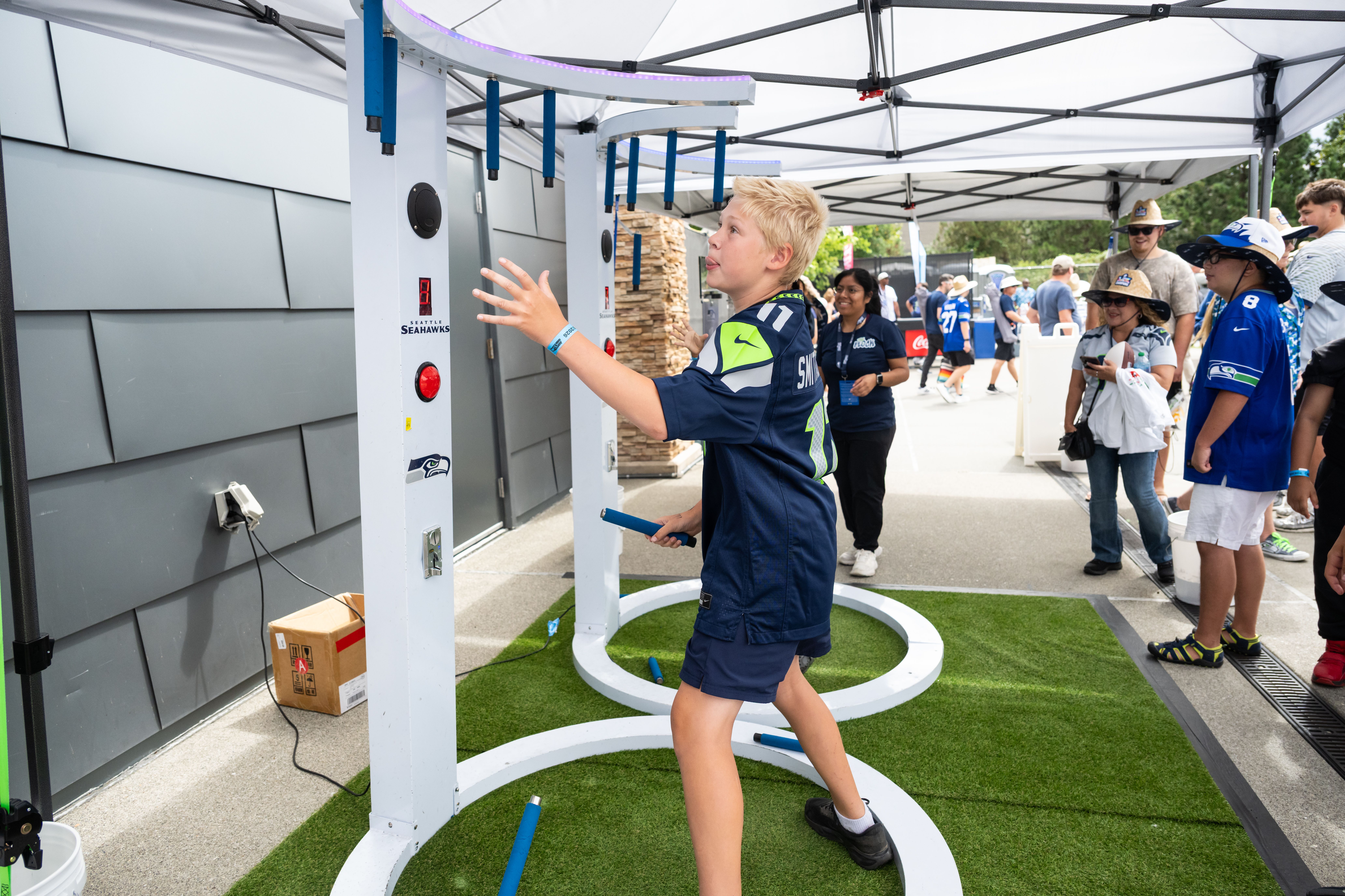Seahawks Party at the Pier