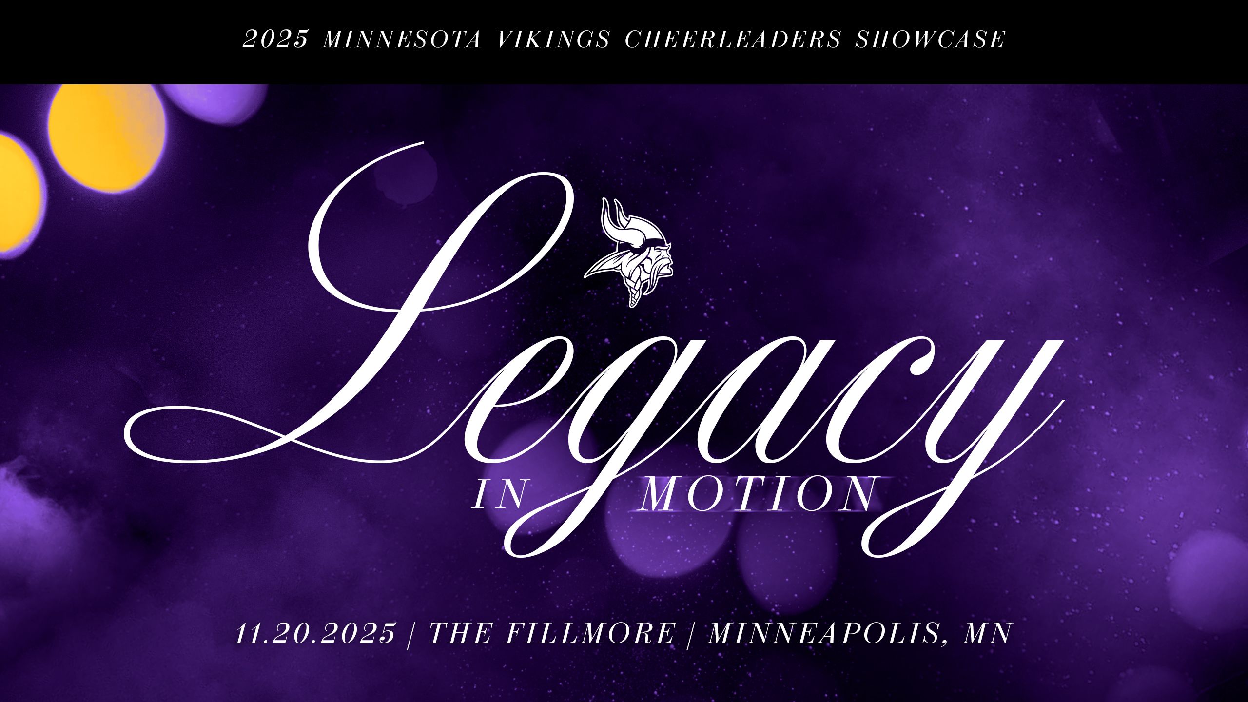 The Minnesota Vikings Cheerleaders Take the Stage - Are You In?!