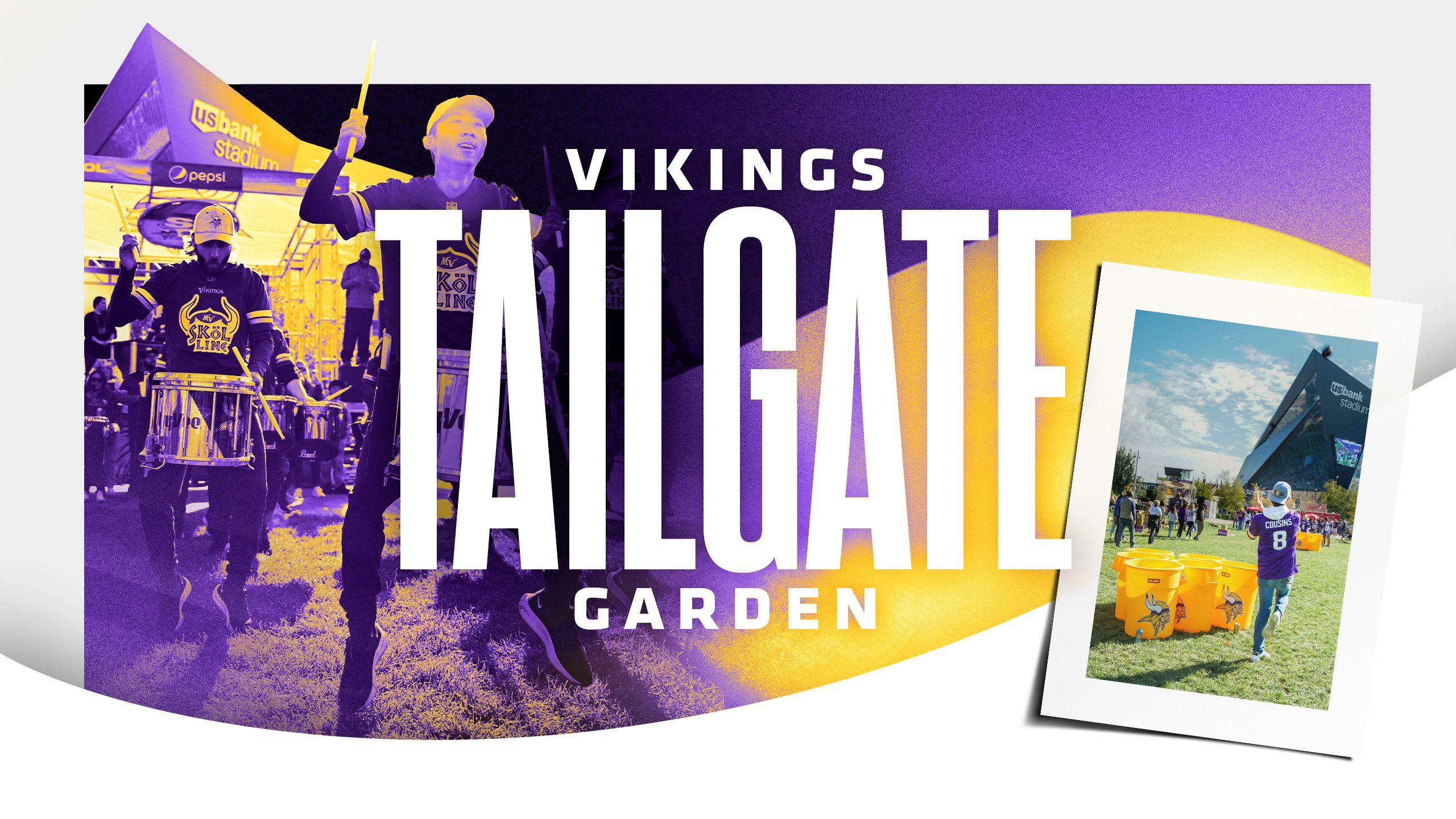 Vikings Tailgate Garden