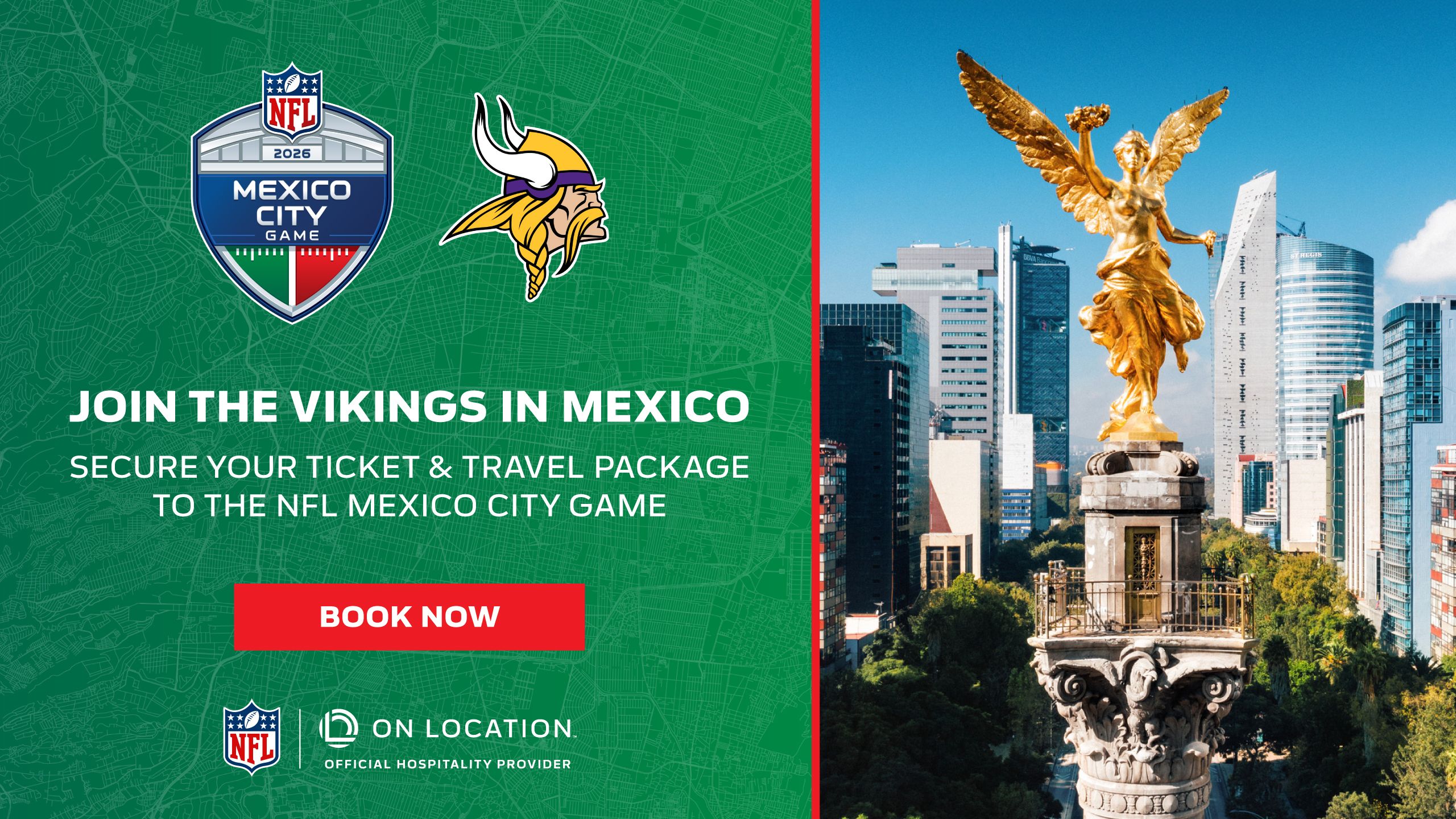 Join the Vikings in Mexico City